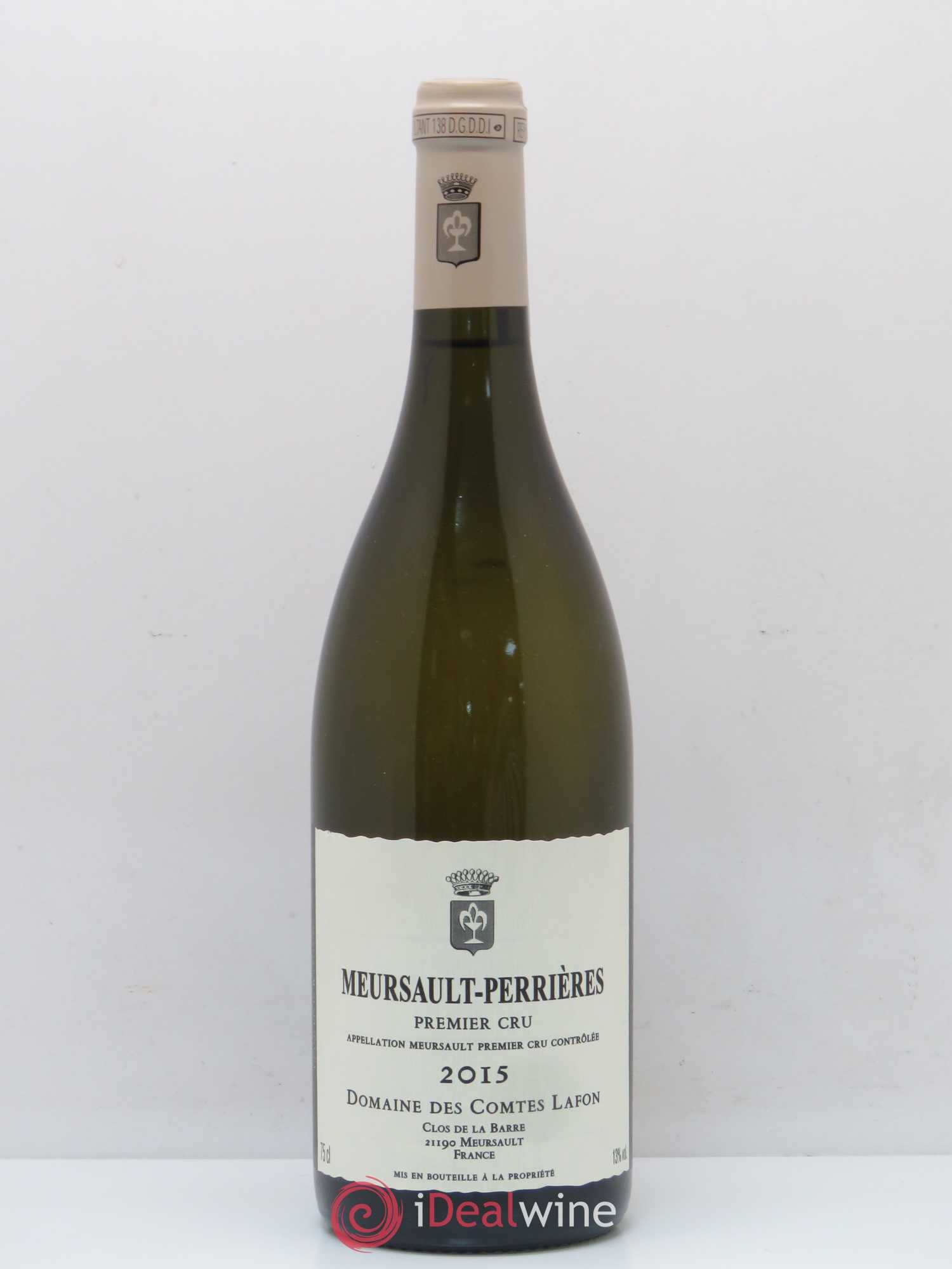 Meursault 1er Cru Perrières Comtes Lafon (Domaine des) 2015 - Lot de 1 bouteille - 0