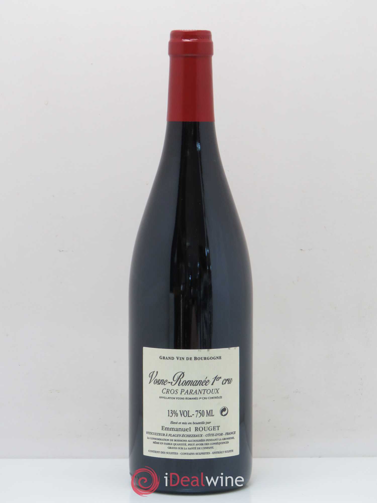 Vosne-Romanée 1er Cru Cros Parantoux Emmanuel Rouget 2013 - Posten von 1 Flasche - 1