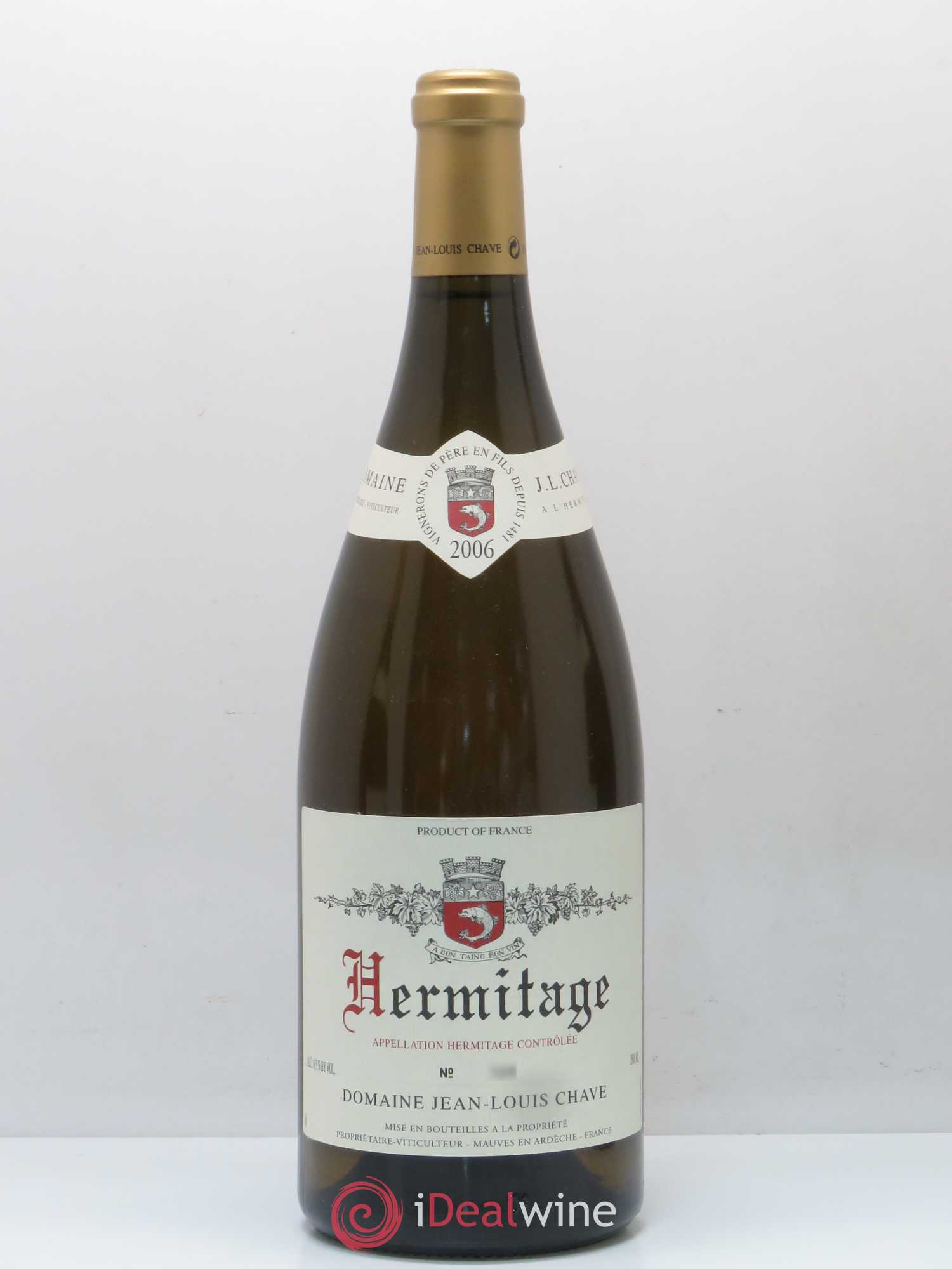 Hermitage Jean-Louis Chave 2006 - Lot de 1 magnum - 0