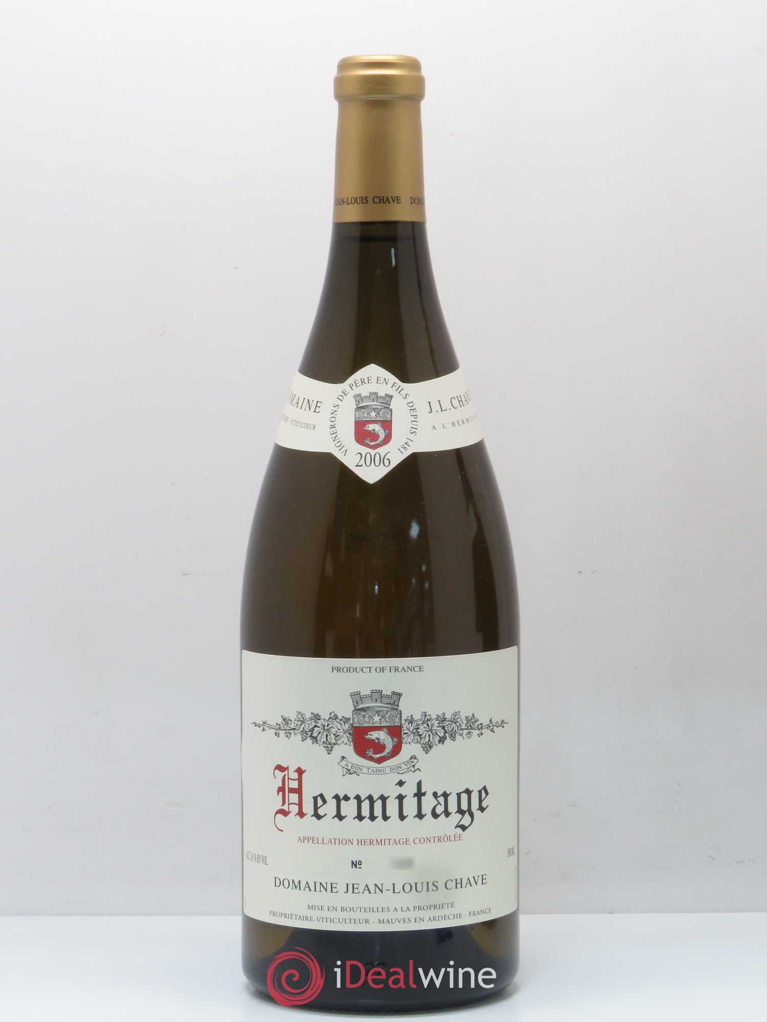 Hermitage Jean-Louis Chave 2006 - Lot de 1 magnum - 0