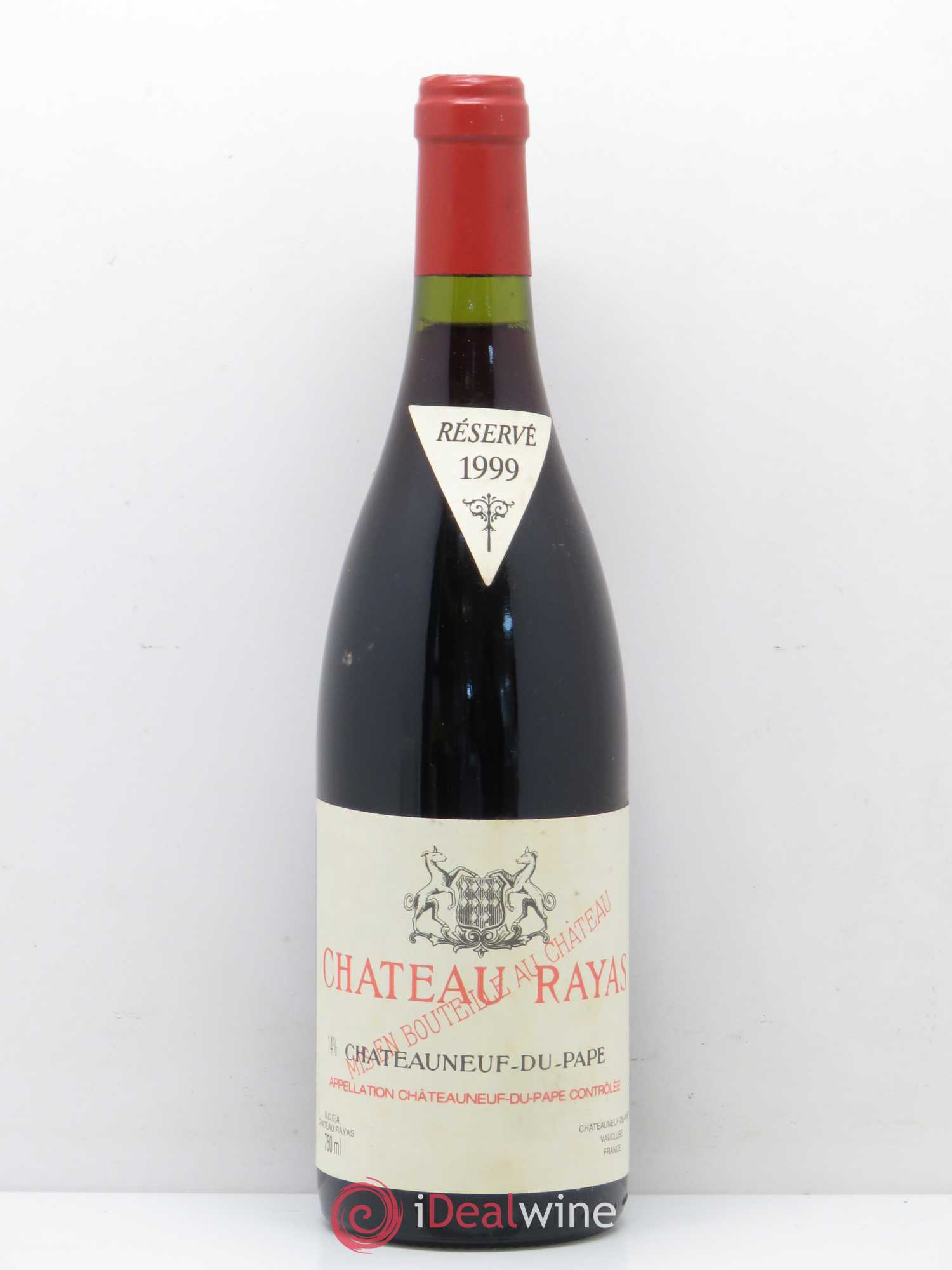 Châteauneuf-du-Pape Château Rayas Emmanuel Reynaud 1999 - Lot de 1 bouteille - 0