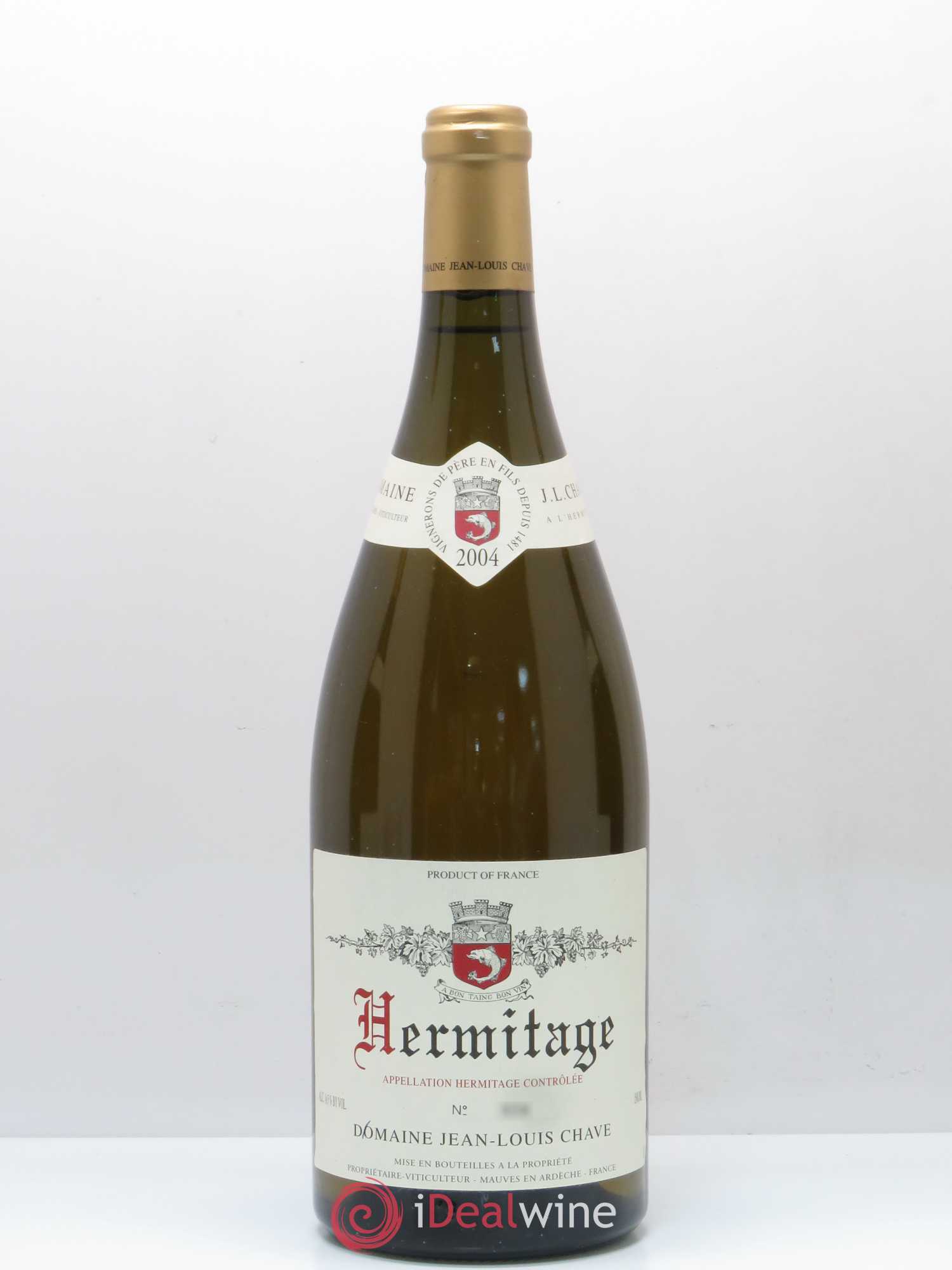 Hermitage Jean-Louis Chave 2004 - Lot de 1 magnum - 0