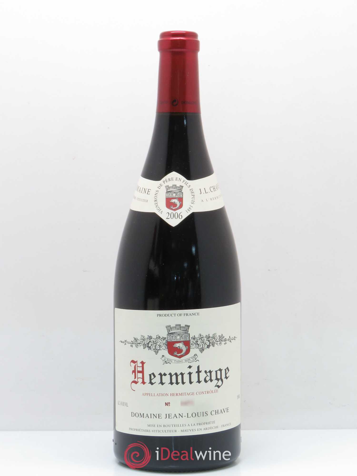 Hermitage Jean-Louis Chave 2006 - Lot de 1 magnum - 0