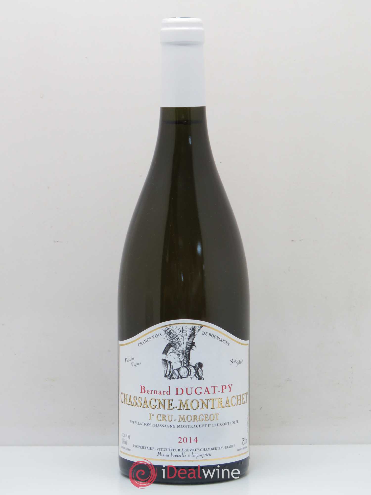 Chassagne-Montrachet 1er Cru Morgeot Dugat-Py Vieilles vignes 2014 - Lot de 1 bouteille - 0