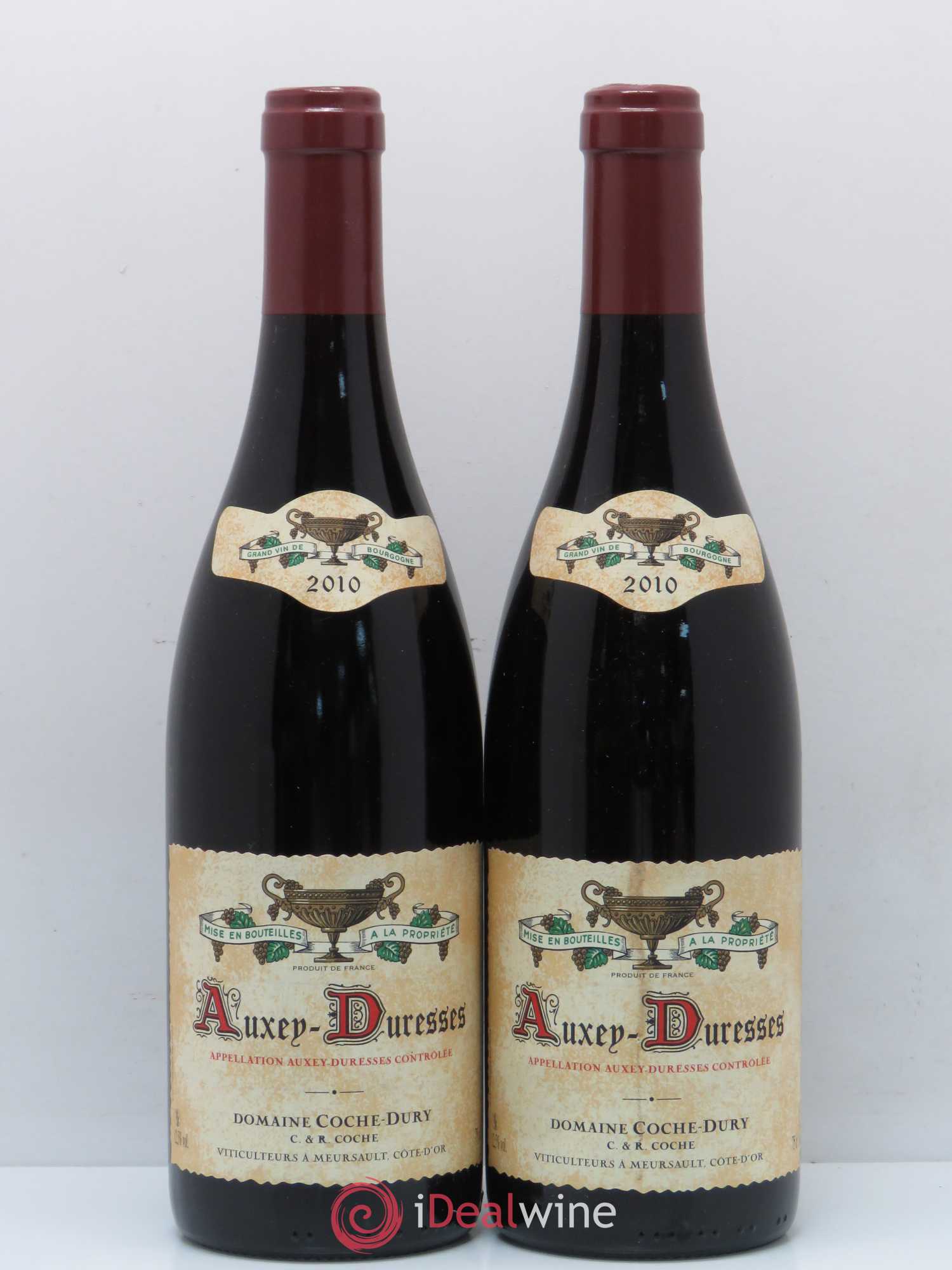 Auxey-Duresses Coche Dury (Domaine) 2010 - Lot de 2 bouteilles - 0