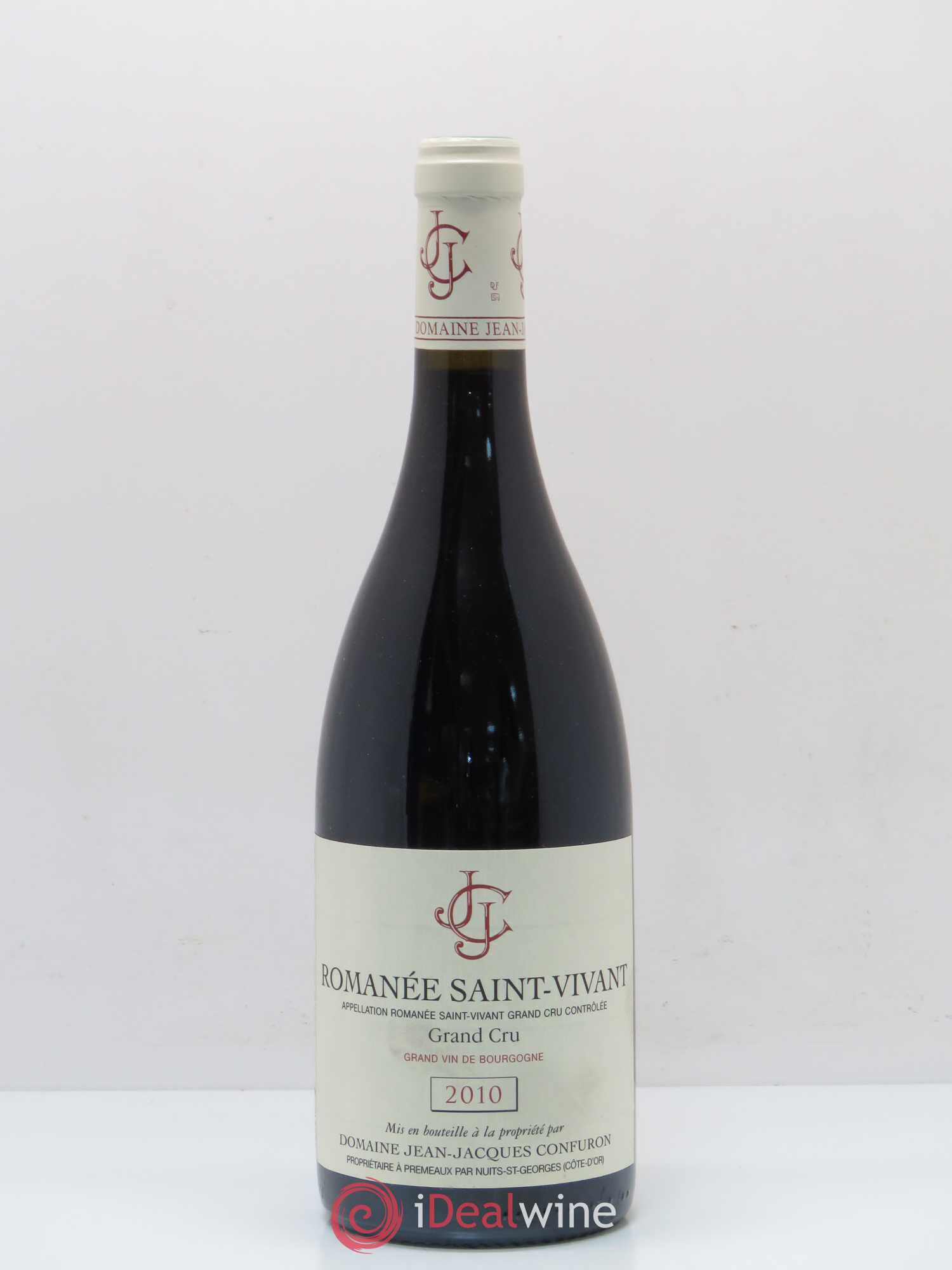 Romanée-Saint-Vivant Grand Cru Jean-Jacques Confuron 2010 - Lot de 1 bouteille - 0