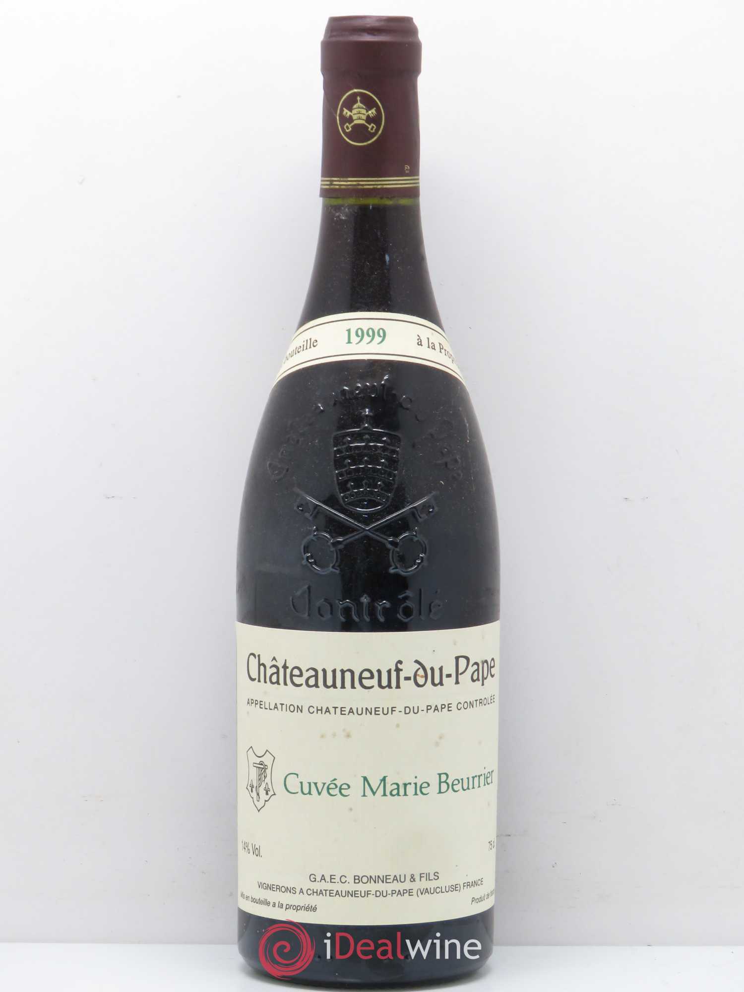 Châteauneuf-du-Pape Marie Beurrier Henri Bonneau & Fils 1999 - Lot de 1 bouteille - 0