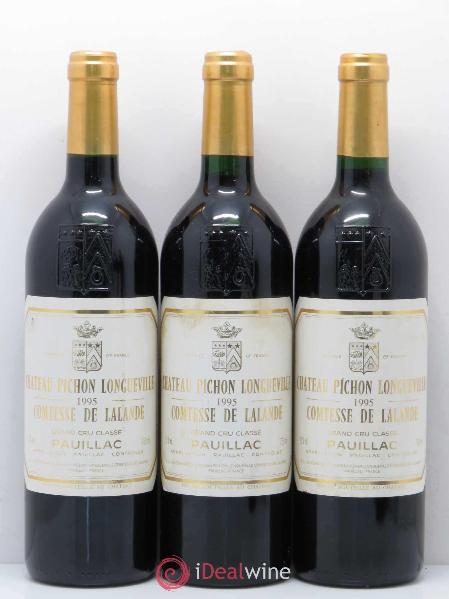 Château Pichon Longueville Comtesse de Lalande 2ème Grand Cru Classé 1995 - Lot de 6 bouteilles - 2