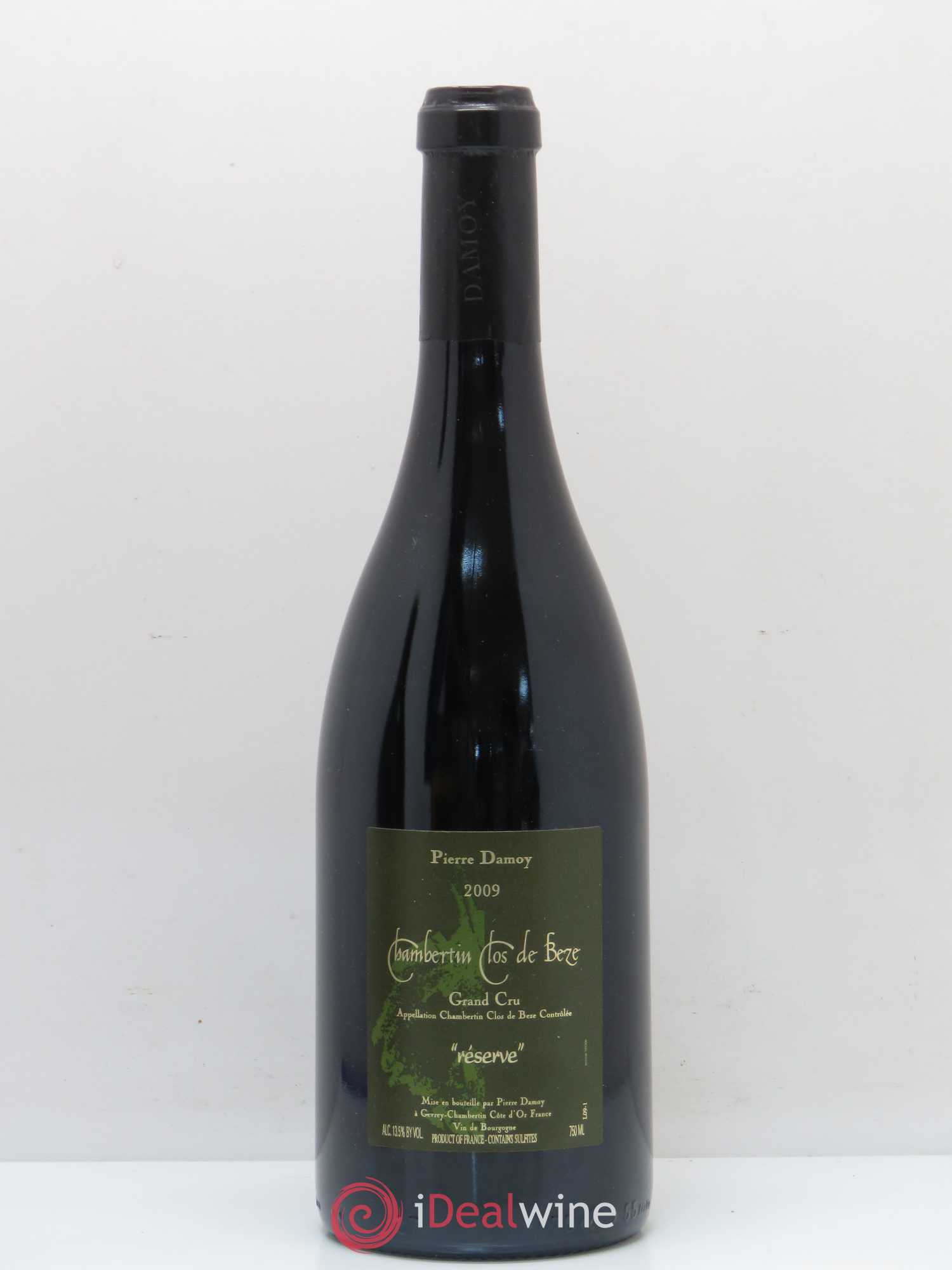 Chambertin Clos de Bèze Grand Cru Pierre Damoy Cuvée Réserve 2009 - Lot de 1 bouteille - 0