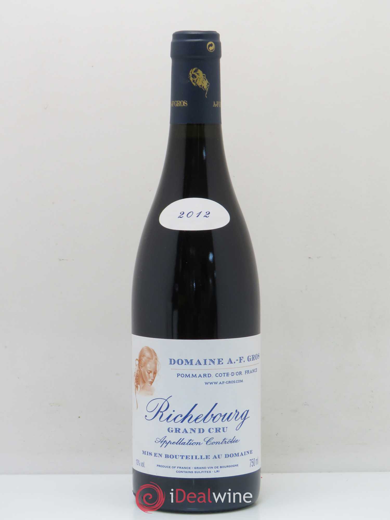 Richebourg Grand Cru A.-F. Gros 2012 - Lot de 1 bouteille - 0