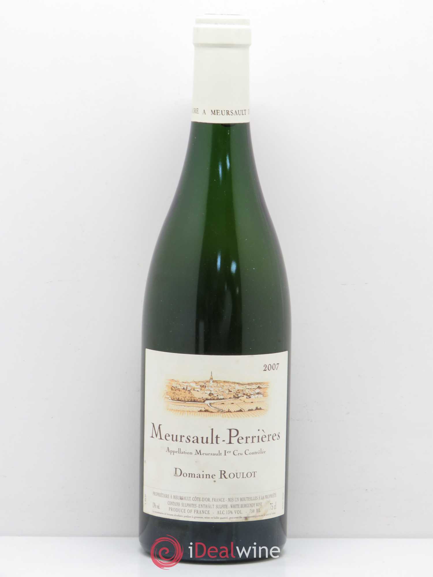 Meursault 1er Cru Perrières Roulot (Domaine) 2007 - Lot de 1 bouteille - 0