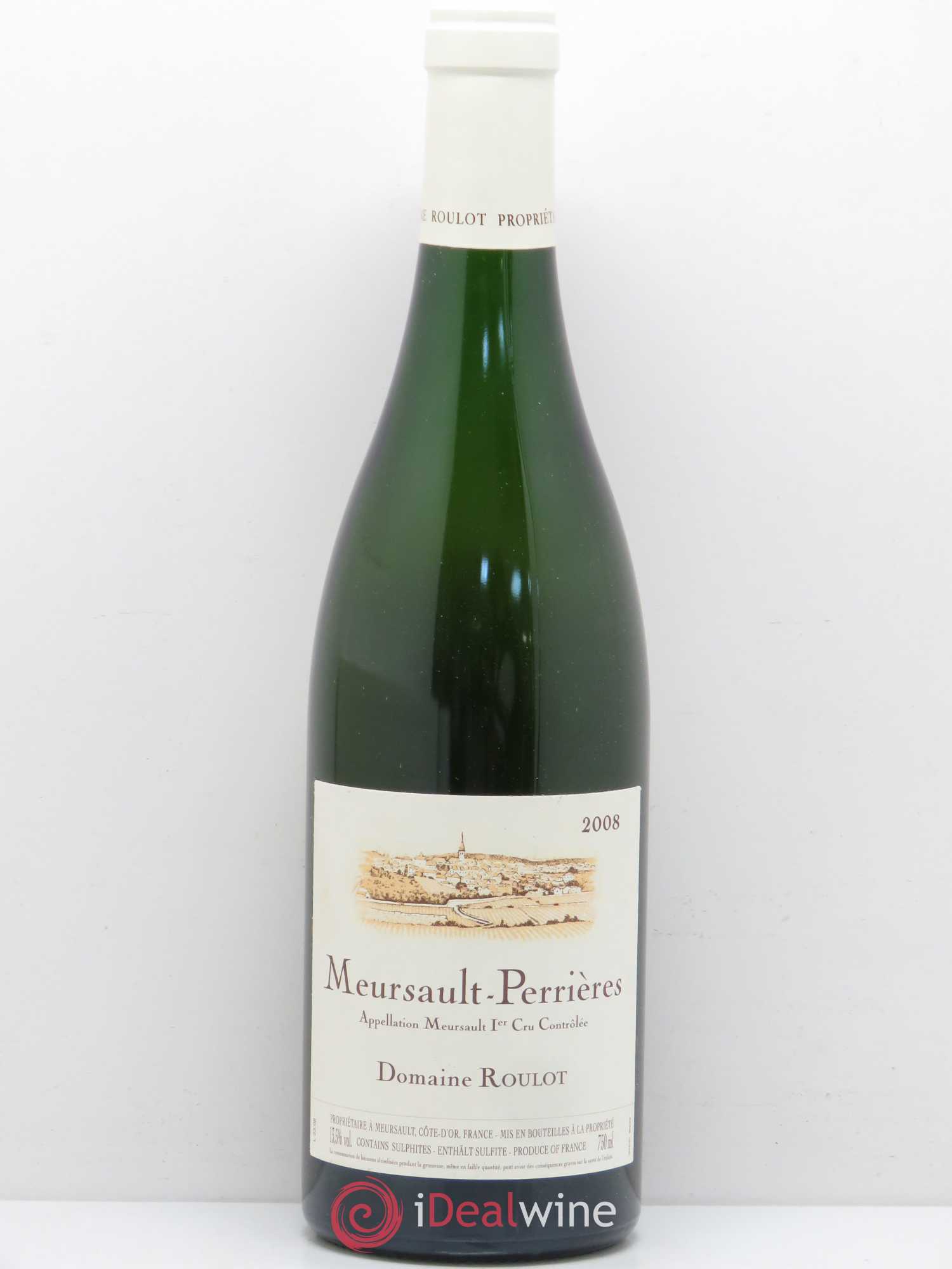 Meursault 1er Cru Perrières Roulot (Domaine) 2008 - Lot de 1 bouteille - 0