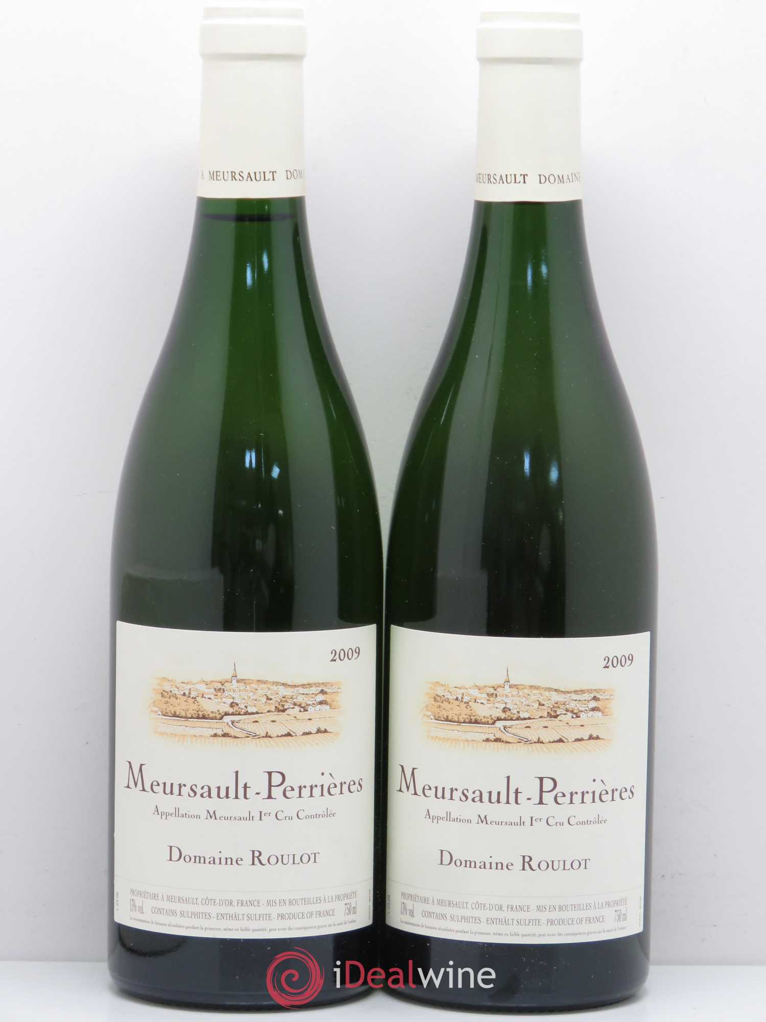 Meursault 1er Cru Perrières Roulot (Domaine) 2009 - Lot de 2 bouteilles - 0