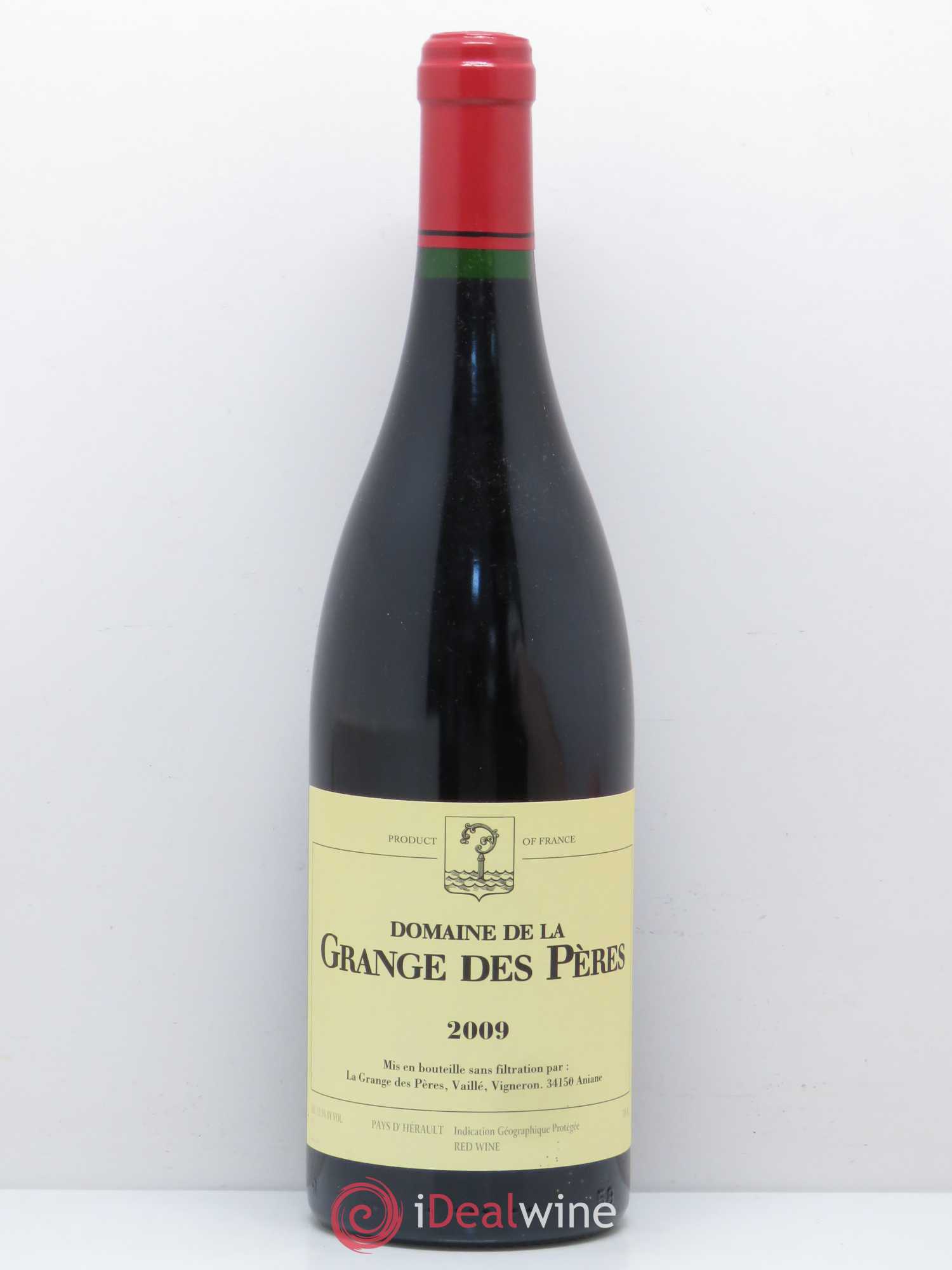 Pays d'Hérault Grange des Pères Laurent Vaillé 2009 - Lot de 1 bouteille - 0