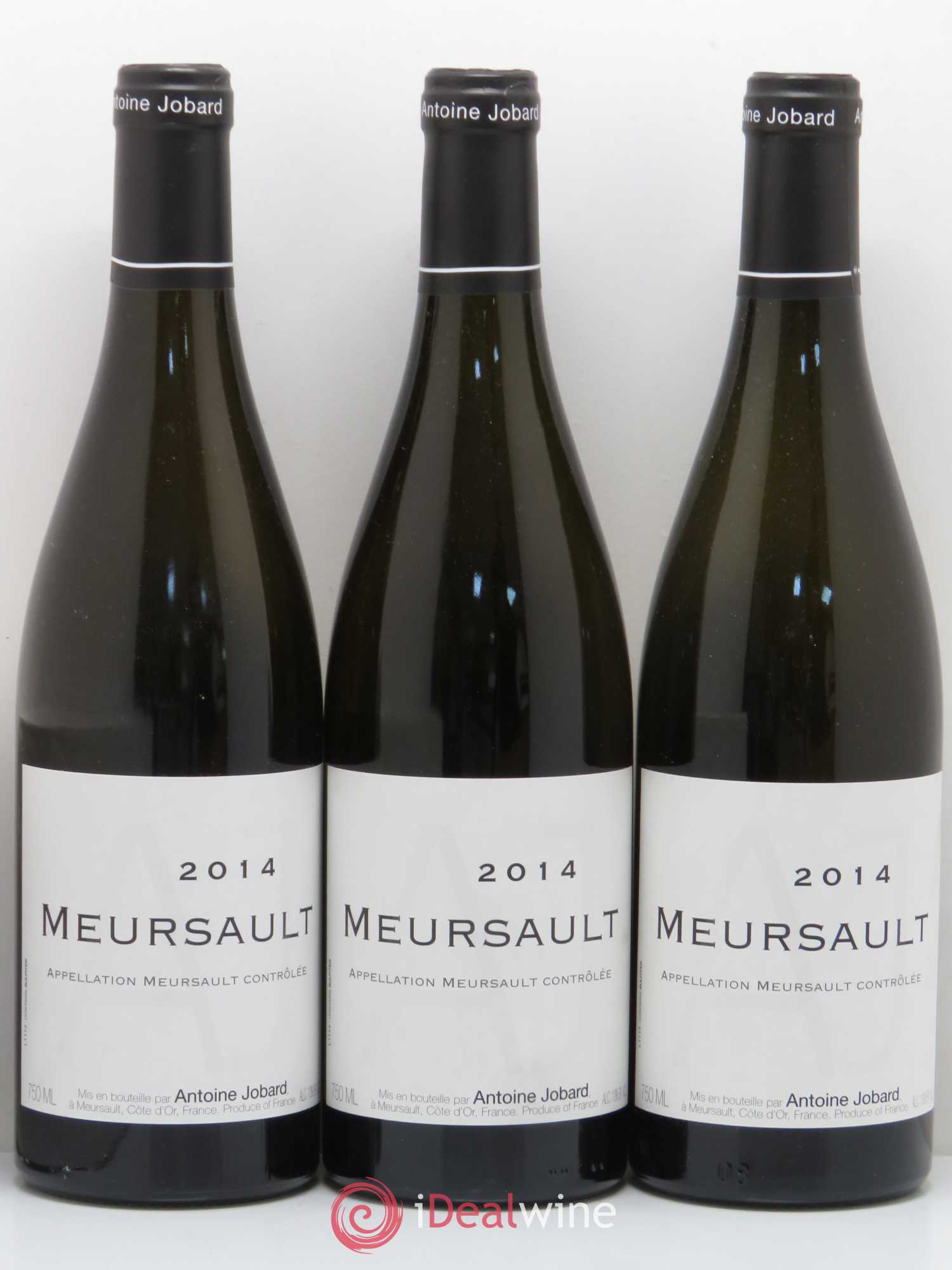 Meursault François et Antoine Jobard (Domaine) 2014 - Lot de 3 bouteilles - 0