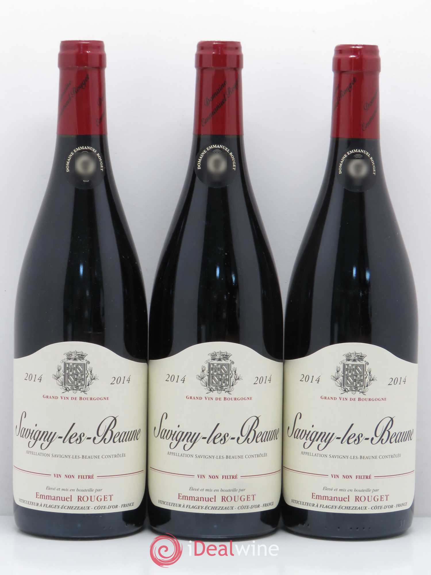 Savigny-lès-Beaune Emmanuel Rouget 2014 - Posten von 3 Flaschen - 0