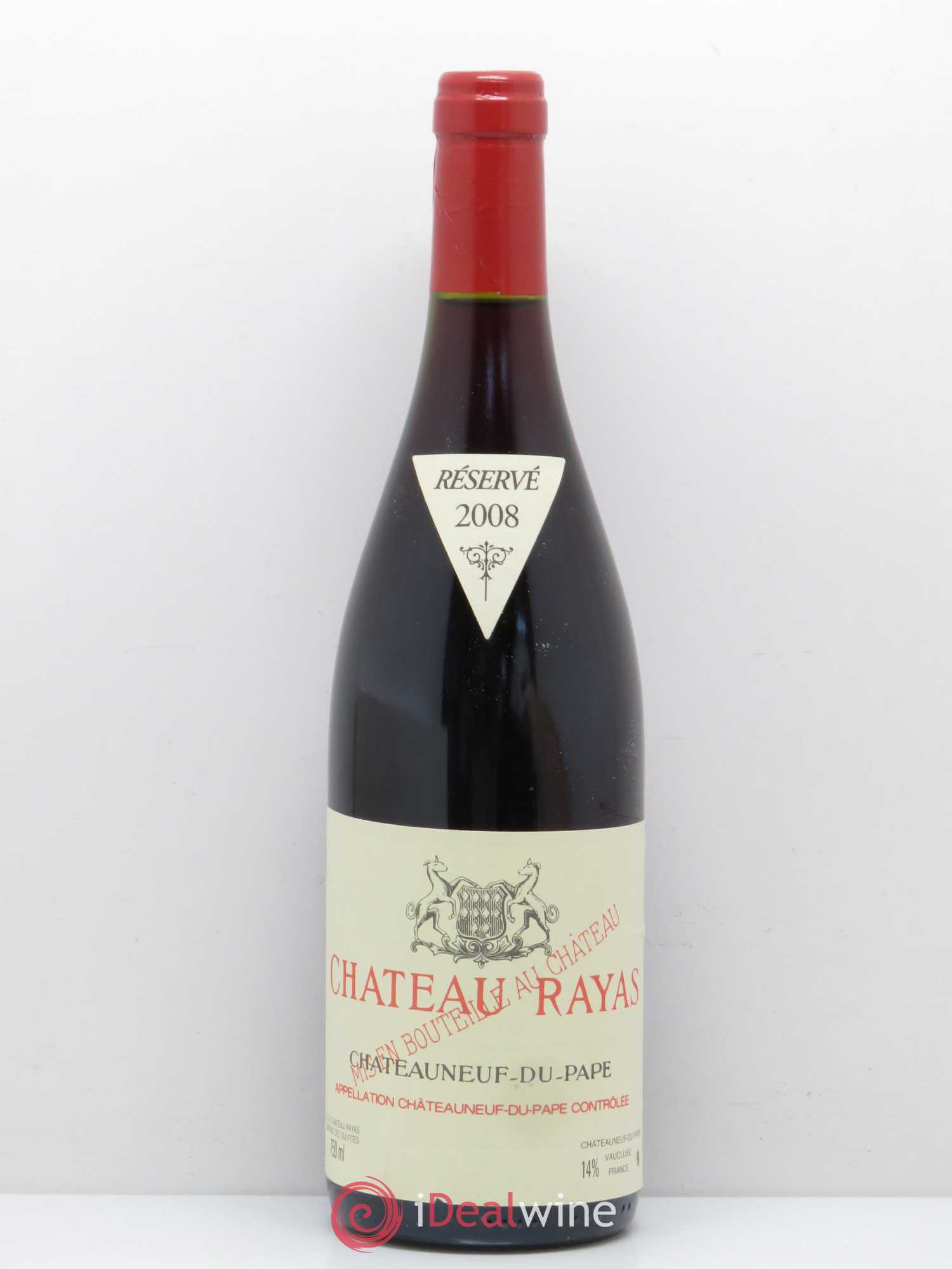 Châteauneuf-du-Pape Château Rayas Emmanuel Reynaud 2008 - Lot de 1 bouteille - 0