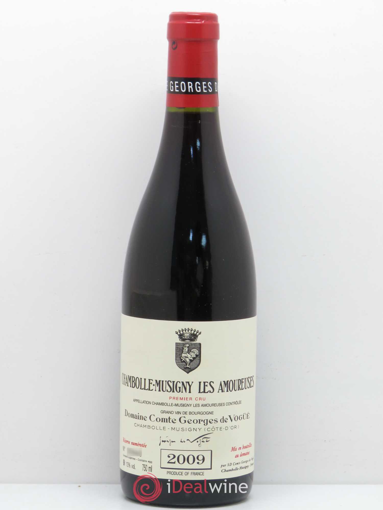 Chambolle-Musigny 1er Cru Les Amoureuses Comte Georges de Vogüé 2009 - Lot de 1 bouteille - 0