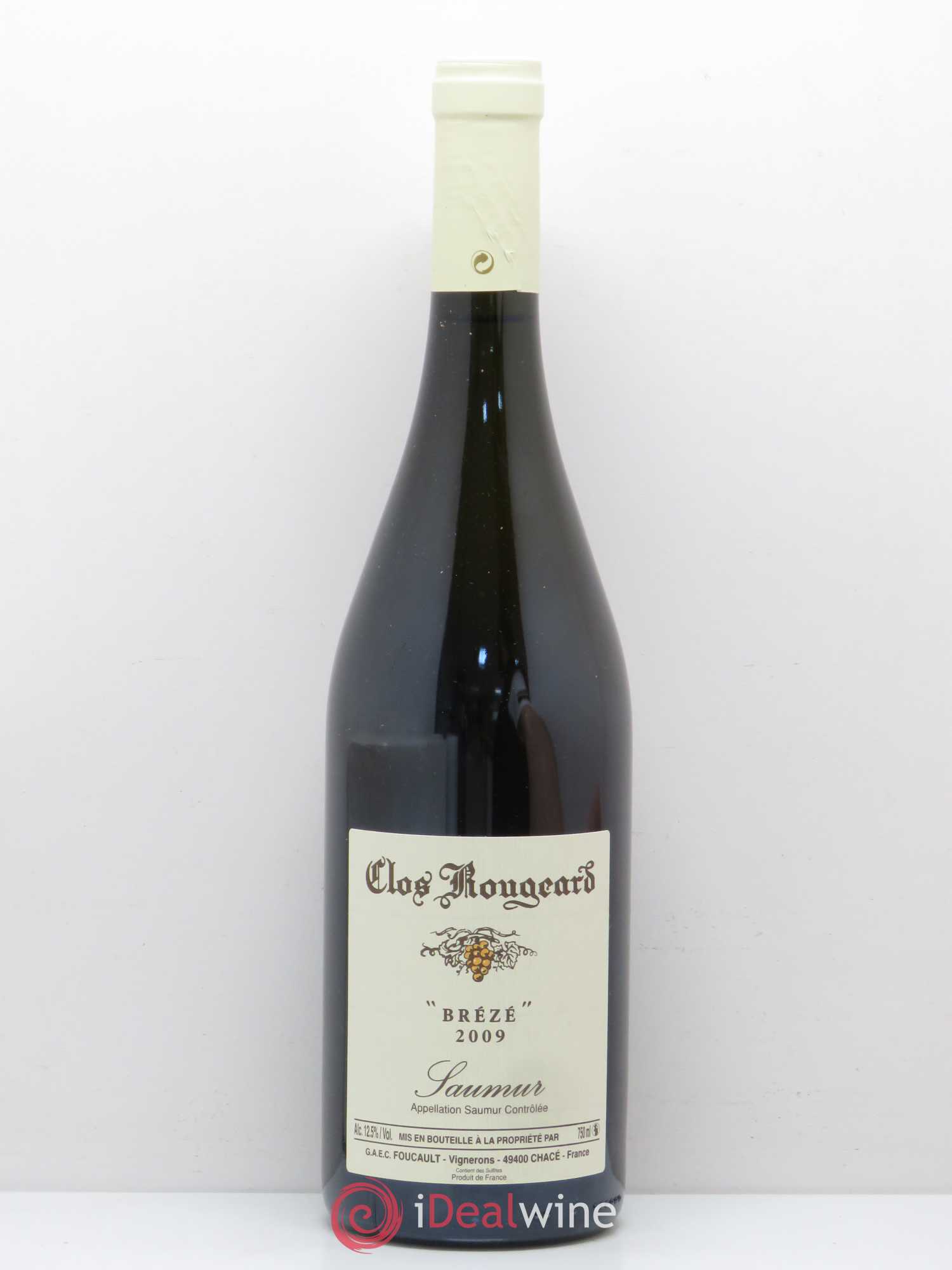 Saumur Brézé Clos Rougeard 2009 - Lot de 1 bouteille - 0