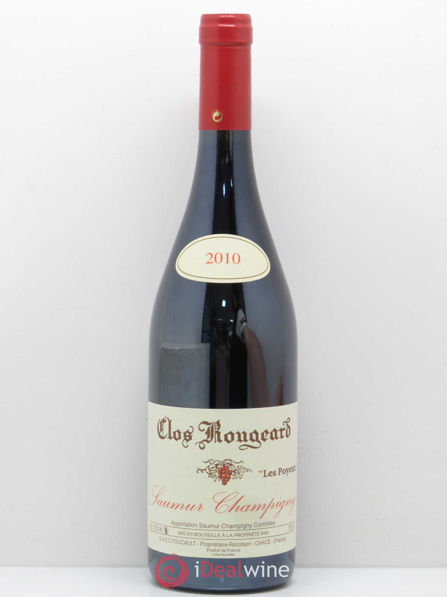 Saumur-Champigny Les Poyeux Clos Rougeard 2010 - Lot de 1 bouteille - 0