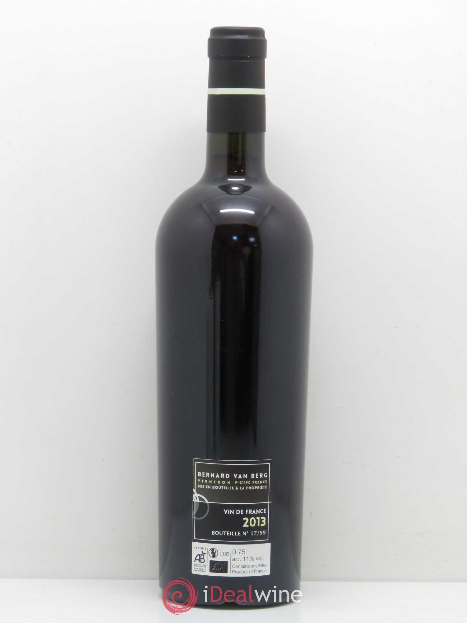 Bourgogne En Busigny Rosé van Berg 2013 - Posten von 1 Flasche - 1