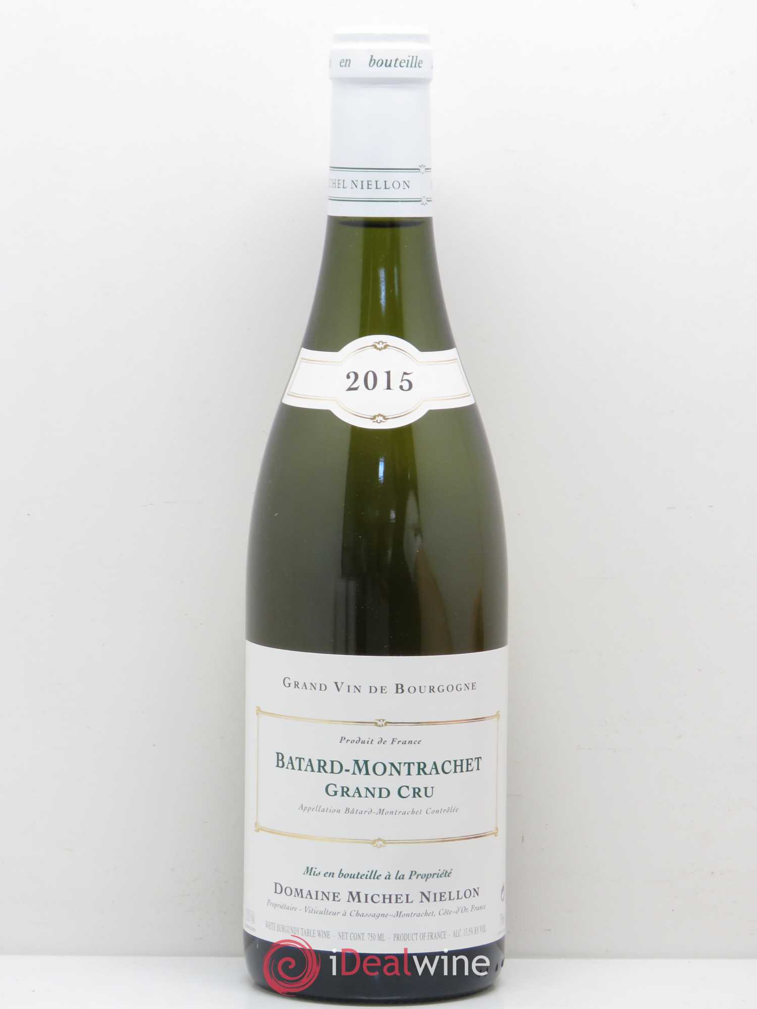 Bâtard-Montrachet Grand Cru Michel Niellon (Domaine) 2015 - Lot de 1 bouteille - 0