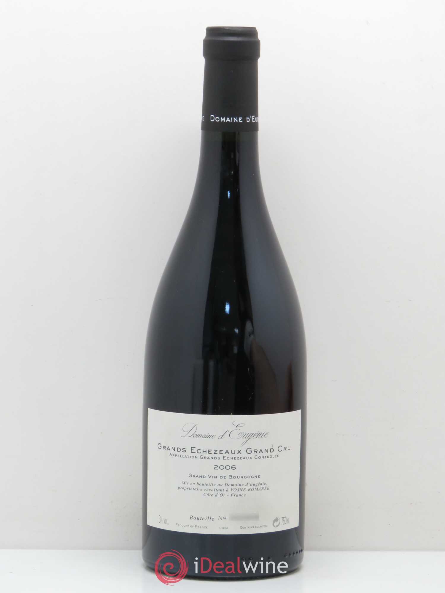 Grands-Echezeaux Grand Cru Domaine René Engel - Domaine Eugénie 2006 - Lot de 1 bouteille - 1