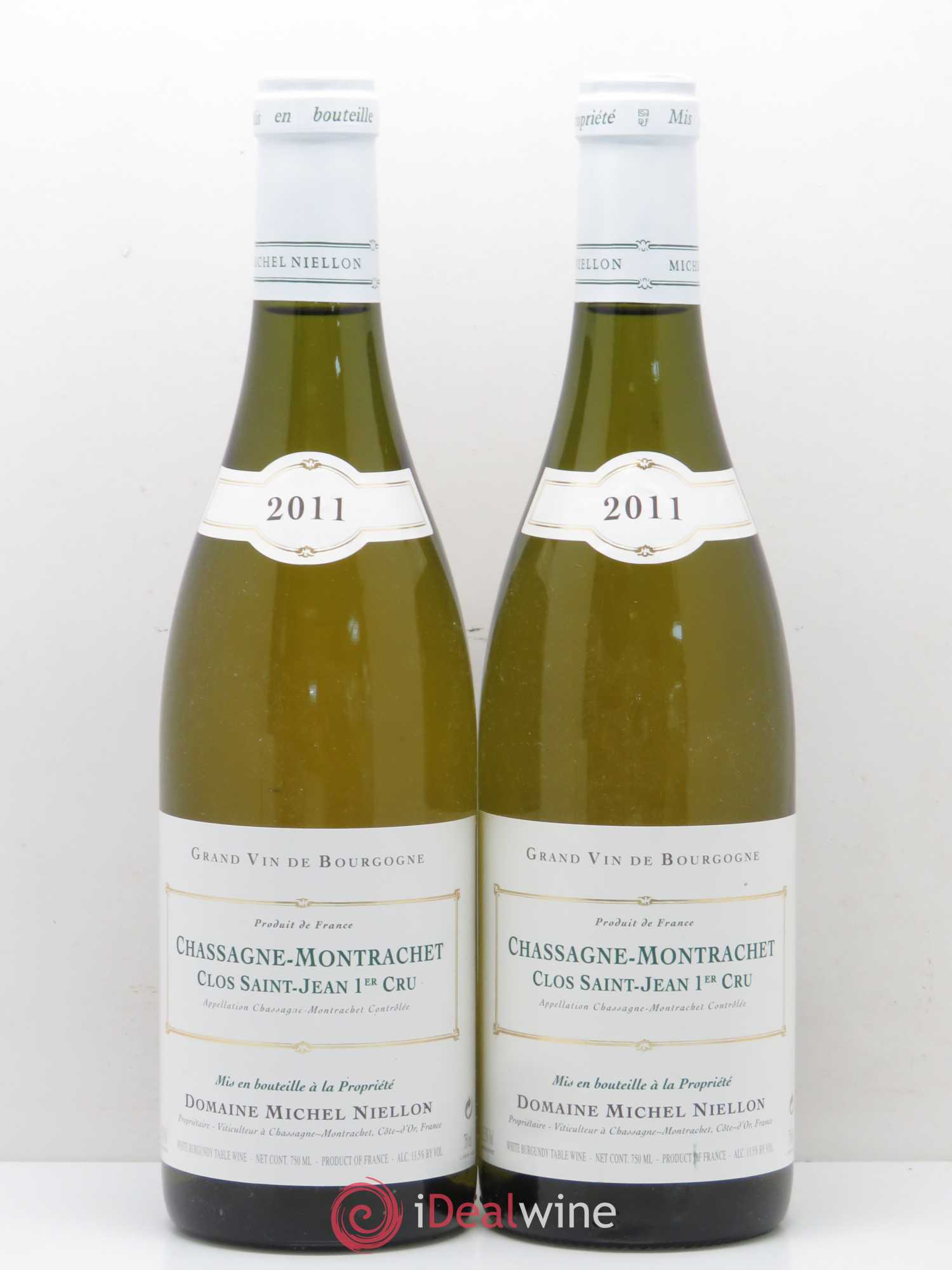 Chassagne-Montrachet 1er Cru 2011 - Lot de 2 bouteilles - 0
