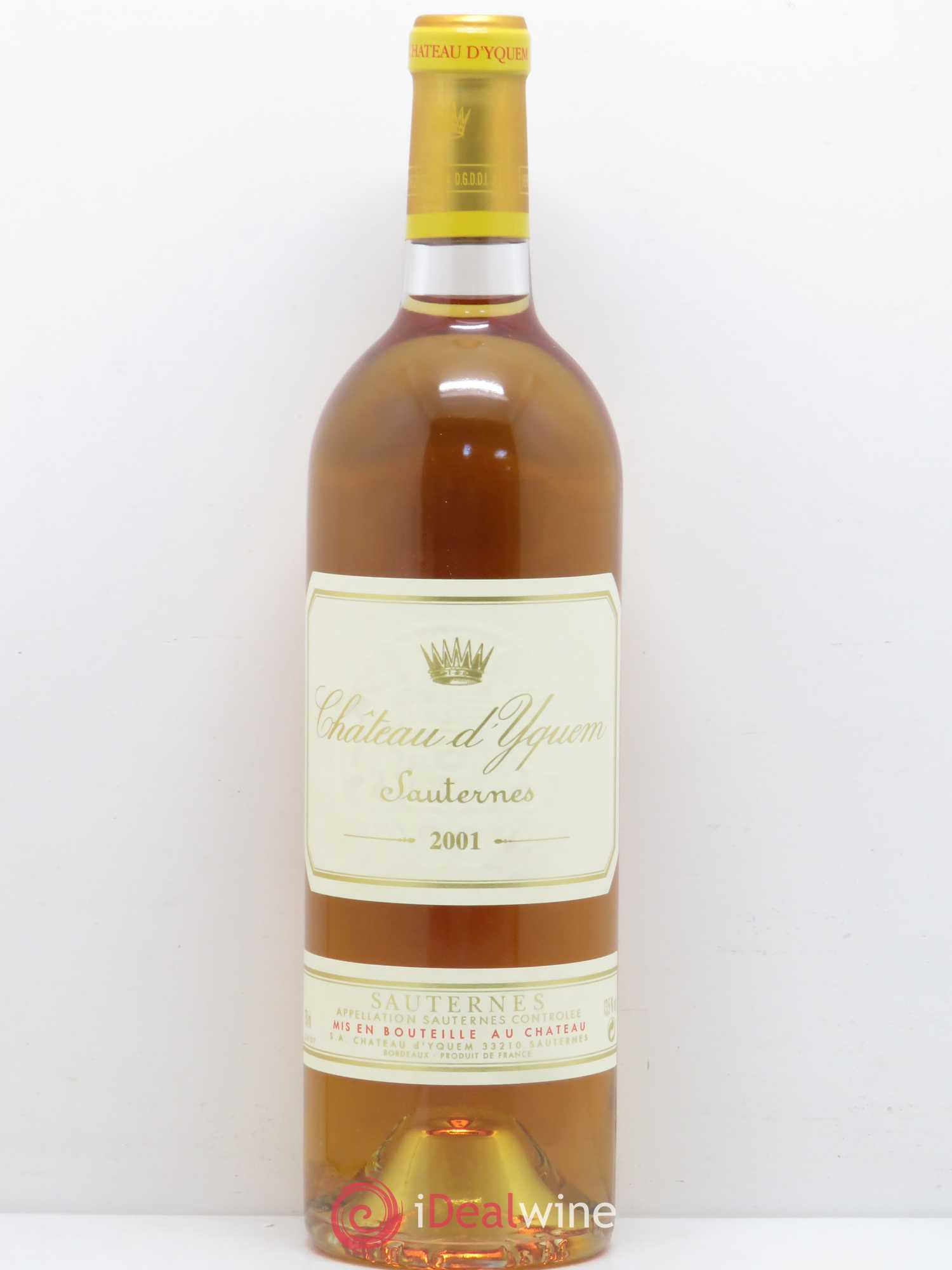 Château d' Yquem 1er Cru Classé Supérieur 2001 - Lotto di 1 bottiglia - 0