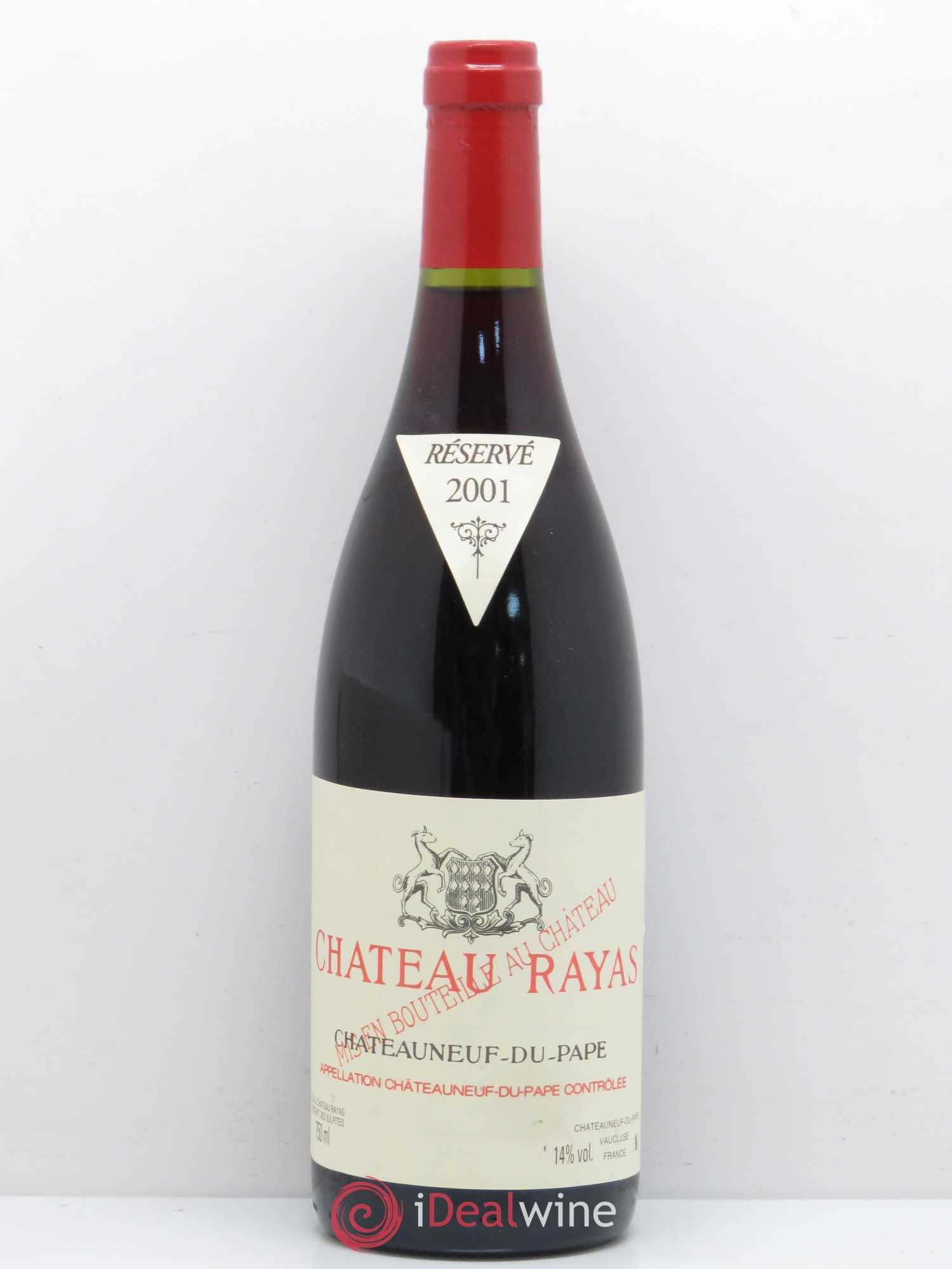 Châteauneuf-du-Pape Château Rayas Emmanuel Reynaud 2001 - Lot de 1 bouteille - 0