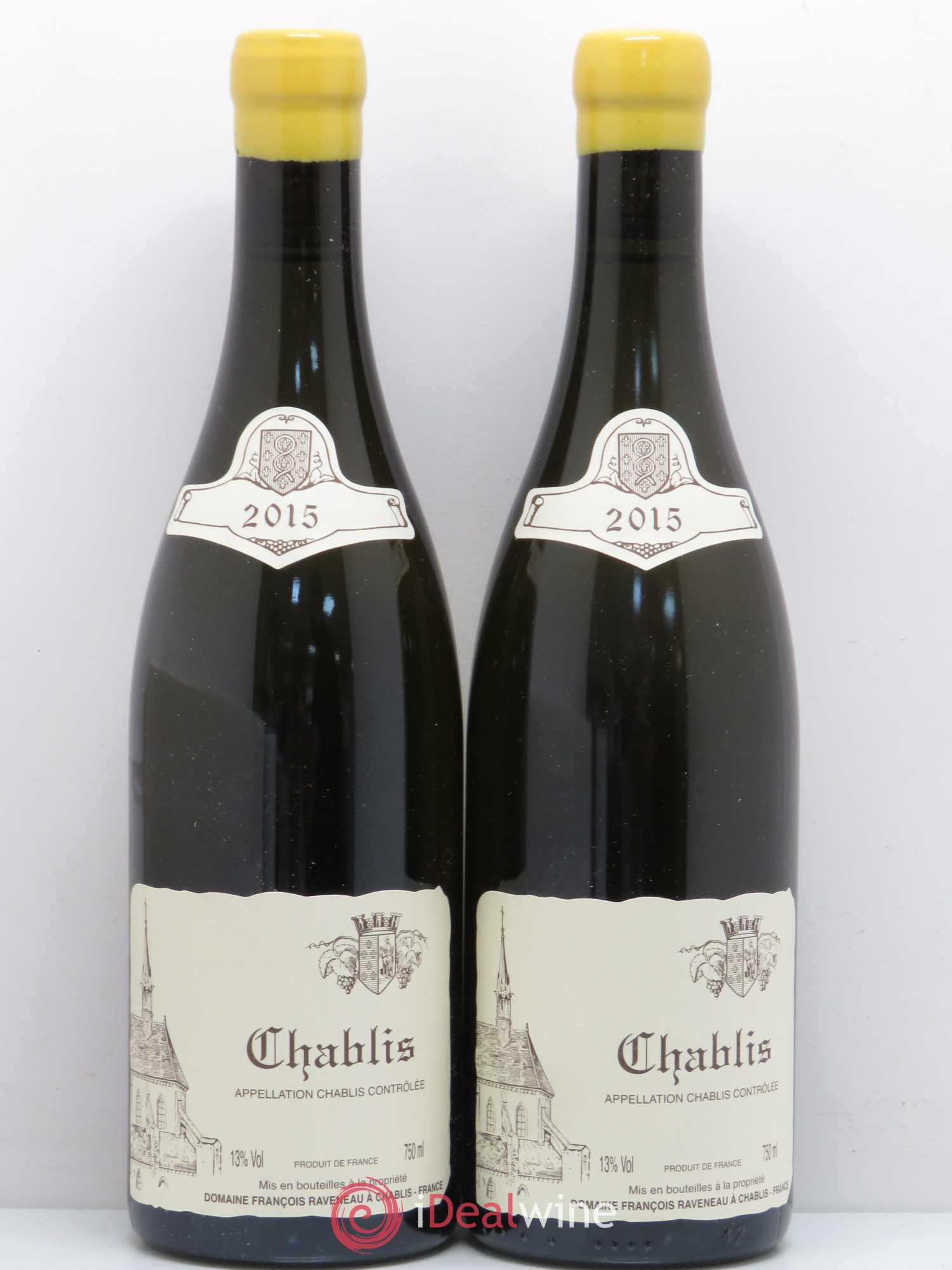 Chablis Raveneau (Domaine) 2015 - Lot de 2 bouteilles - 0