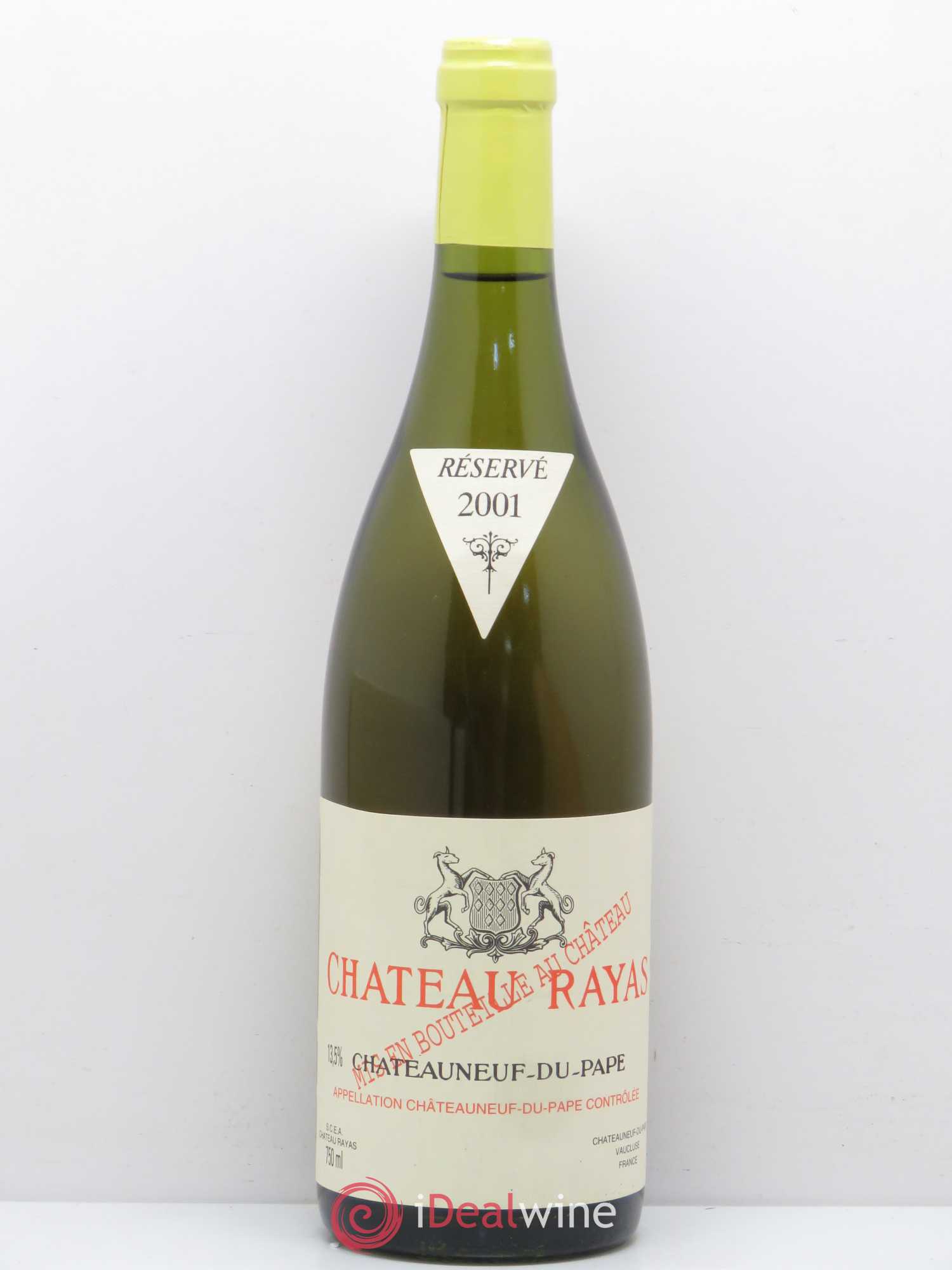 Châteauneuf-du-Pape Château Rayas Emmanuel Reynaud 2001 - Lot de 1 bouteille - 0