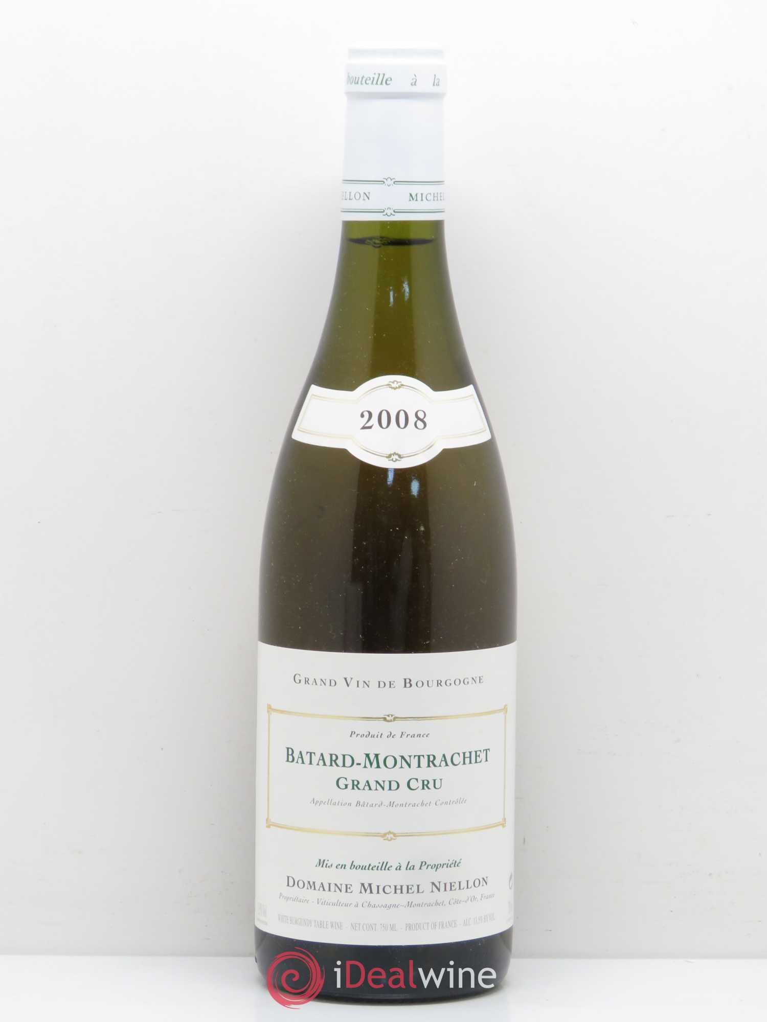 Bâtard-Montrachet Grand Cru Michel Niellon (Domaine) 2008 - Lot de 1 bouteille - 0