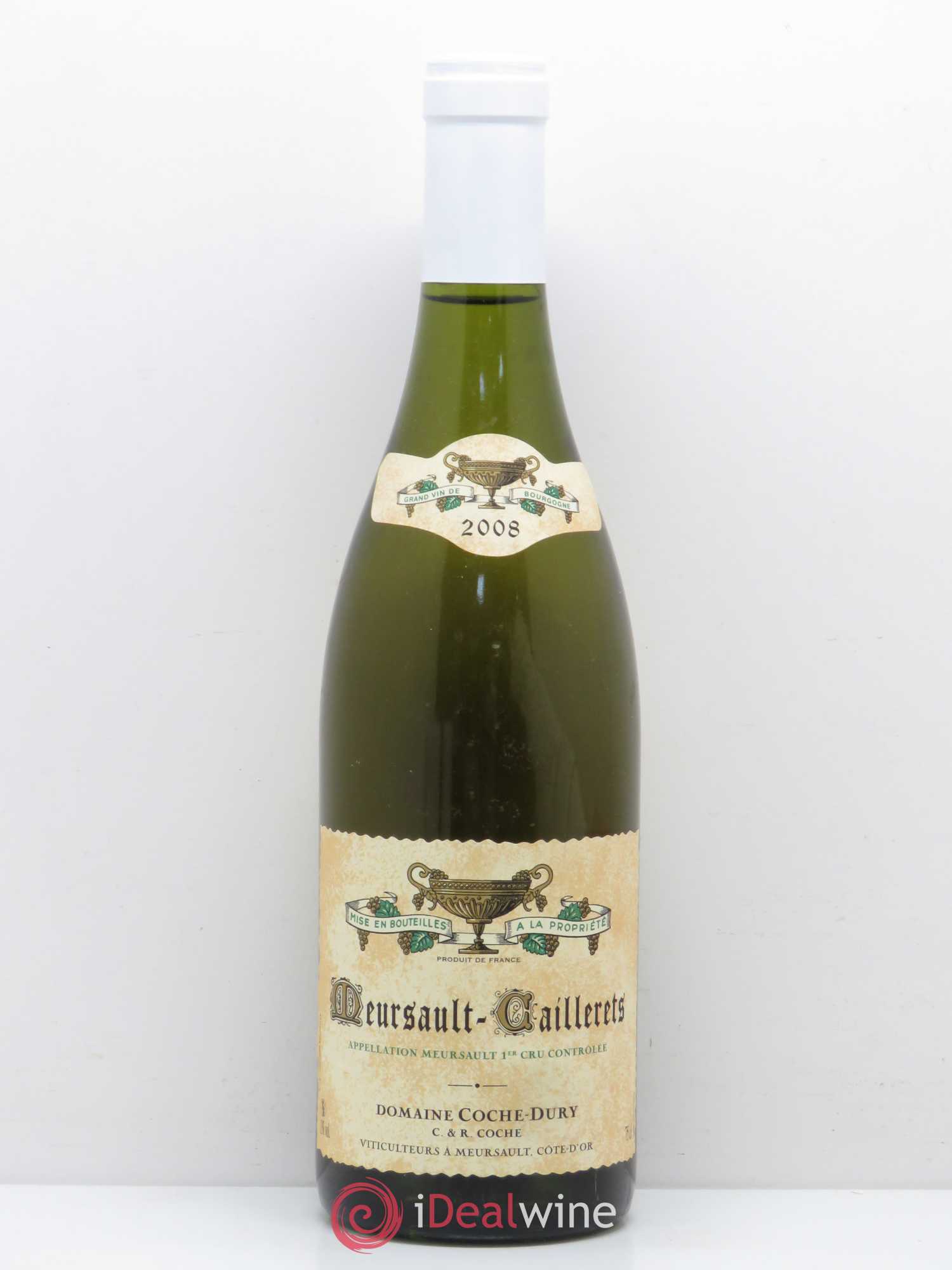 Meursault 1er Cru Caillerets Coche Dury (Domaine) 2008 - Lot de 1 bouteille - 0