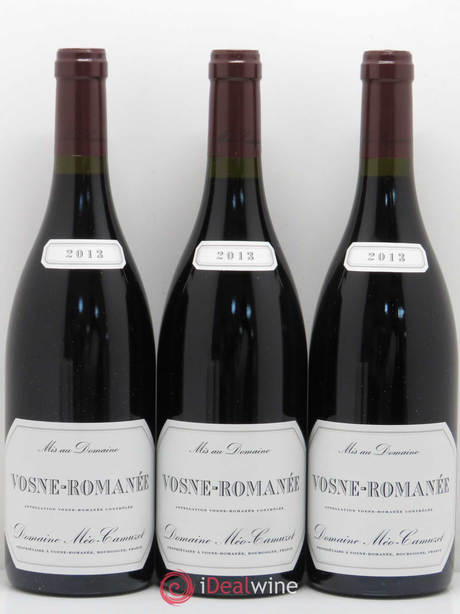 Vosne-Romanée Méo-Camuzet (Domaine) 2013 - Lot de 3 bouteilles - 0