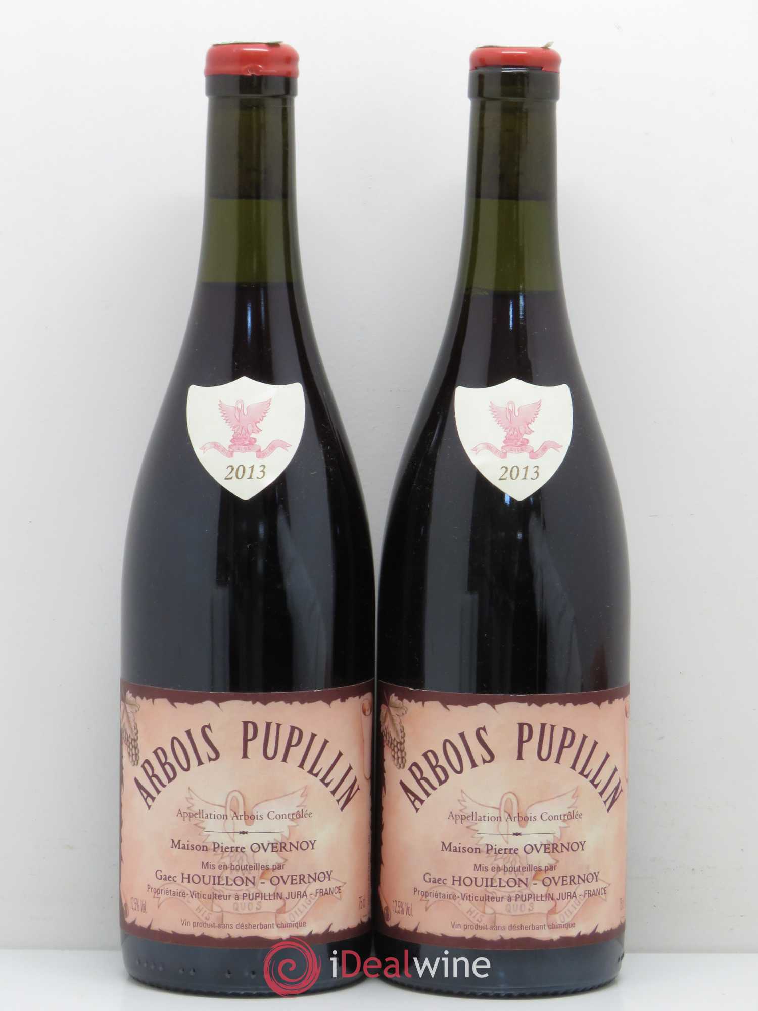 Arbois-Pupillin Poulsard (cire rouge) Overnoy-Houillon (Domaine) Poulsard 2013 - Lot de 2 bouteilles - 0