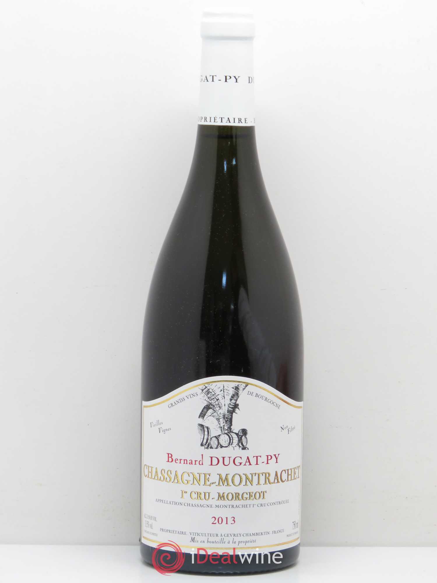 Chassagne-Montrachet 1er Cru Morgeot Dugat-Py vieilles vignes 2013 - Posten von 1 Flasche - 0
