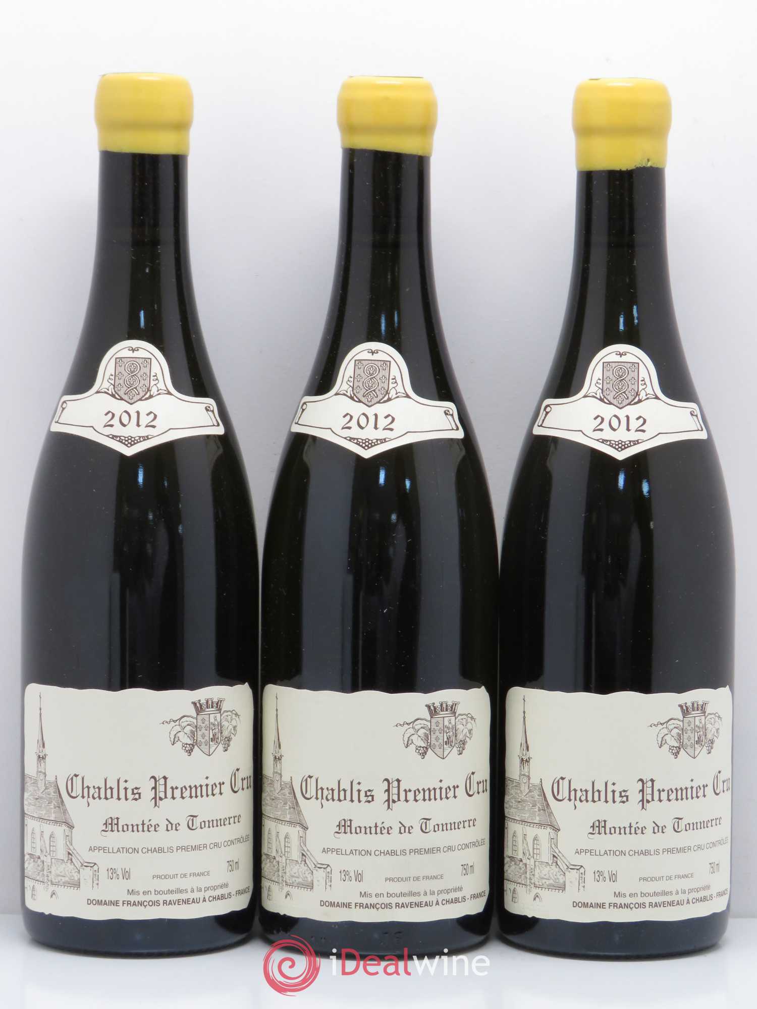 Chablis 1er Cru Montée de Tonnerre Raveneau (Domaine) 2012 - Lot de 6 bouteilles - 2