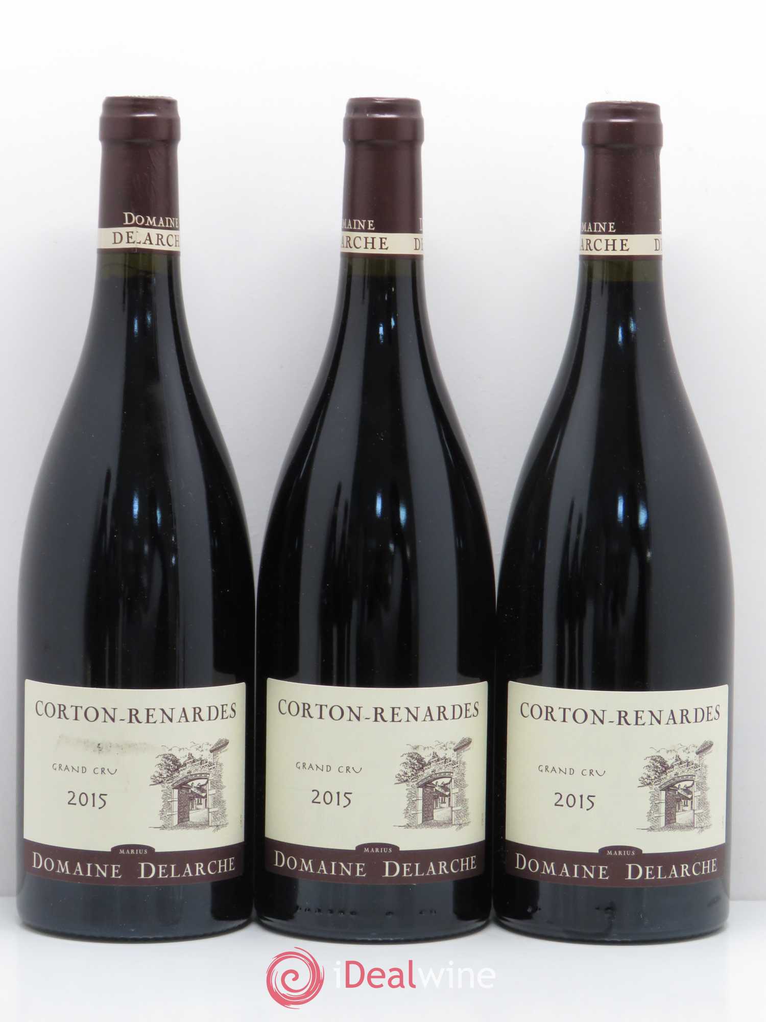 Corton Grand Cru Renardes Marius Delarche 2015 - Posten von 6 Flaschen - 1