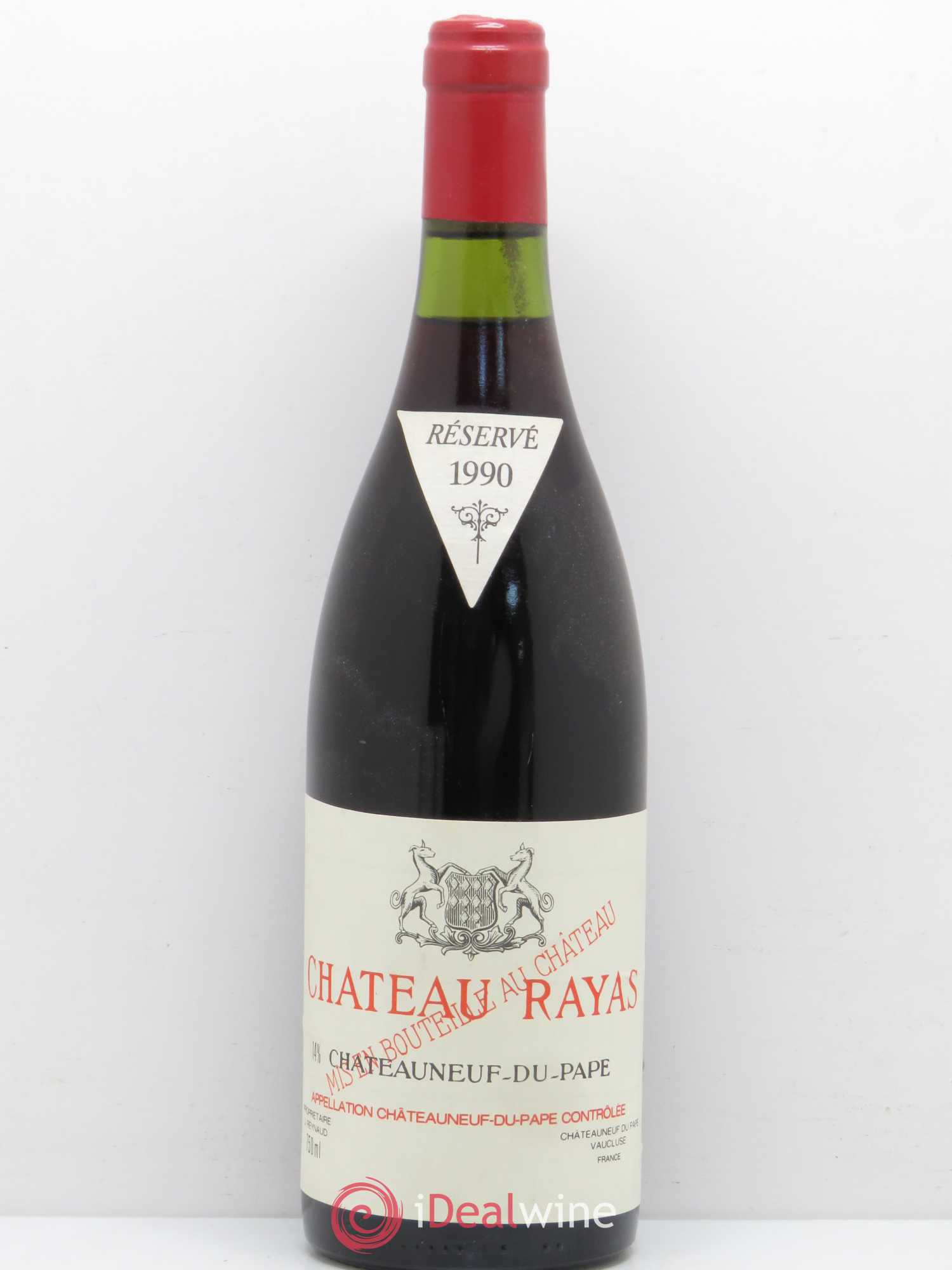 Châteauneuf-du-Pape Château Rayas Emmanuel Reynaud 1990 - Lot de 1 bouteille - 0