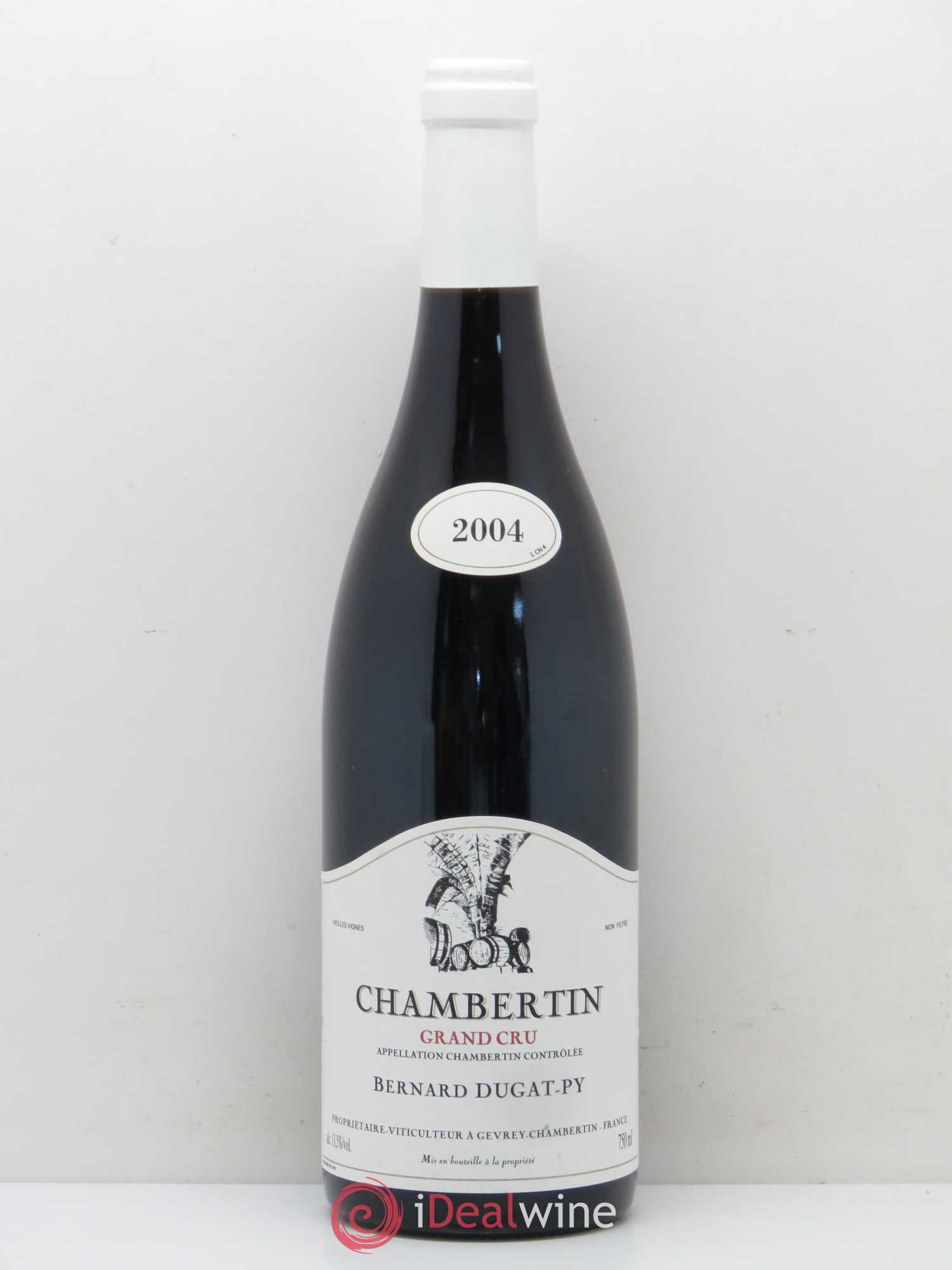 Chambertin Grand Cru Vieilles Vignes Dugat-Py 2004 - Lot de 1 bouteille - 0