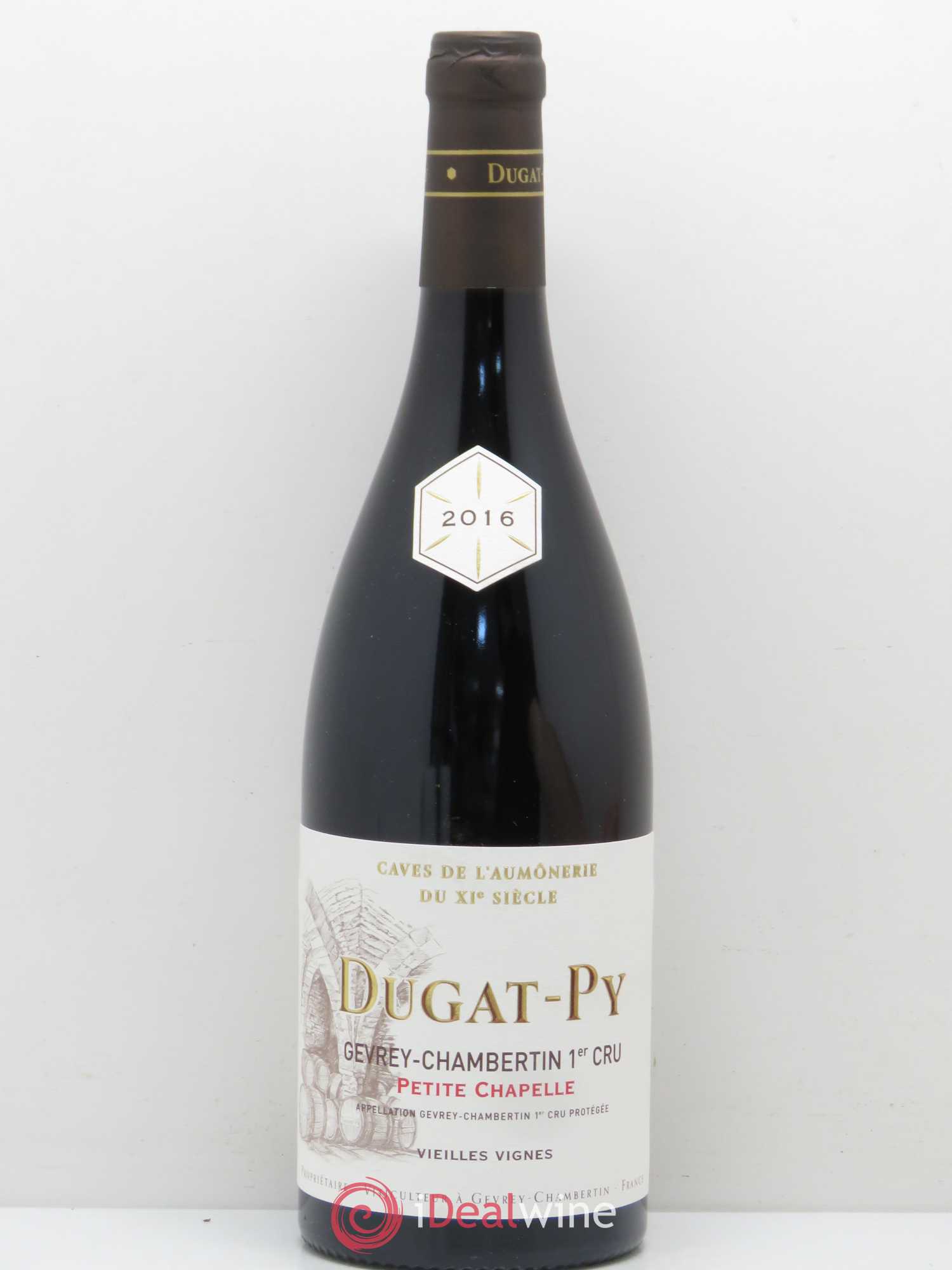 Gevrey-Chambertin 1er Cru Petite Chapelle Vieilles Vignes Dugat-Py vieilles vignes 2016 - Lot de 1 bouteille - 0