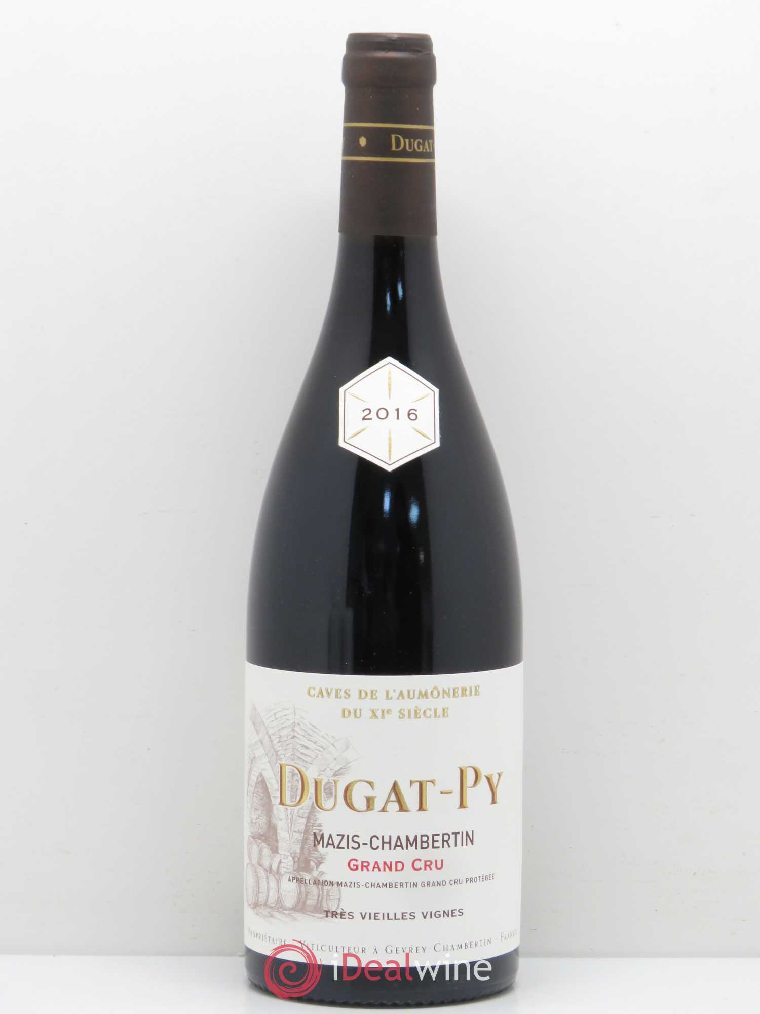 Mazis-Chambertin Grand Cru Vieilles Vignes Dugat-Py 2016 - Lot de 1 bouteille - 0