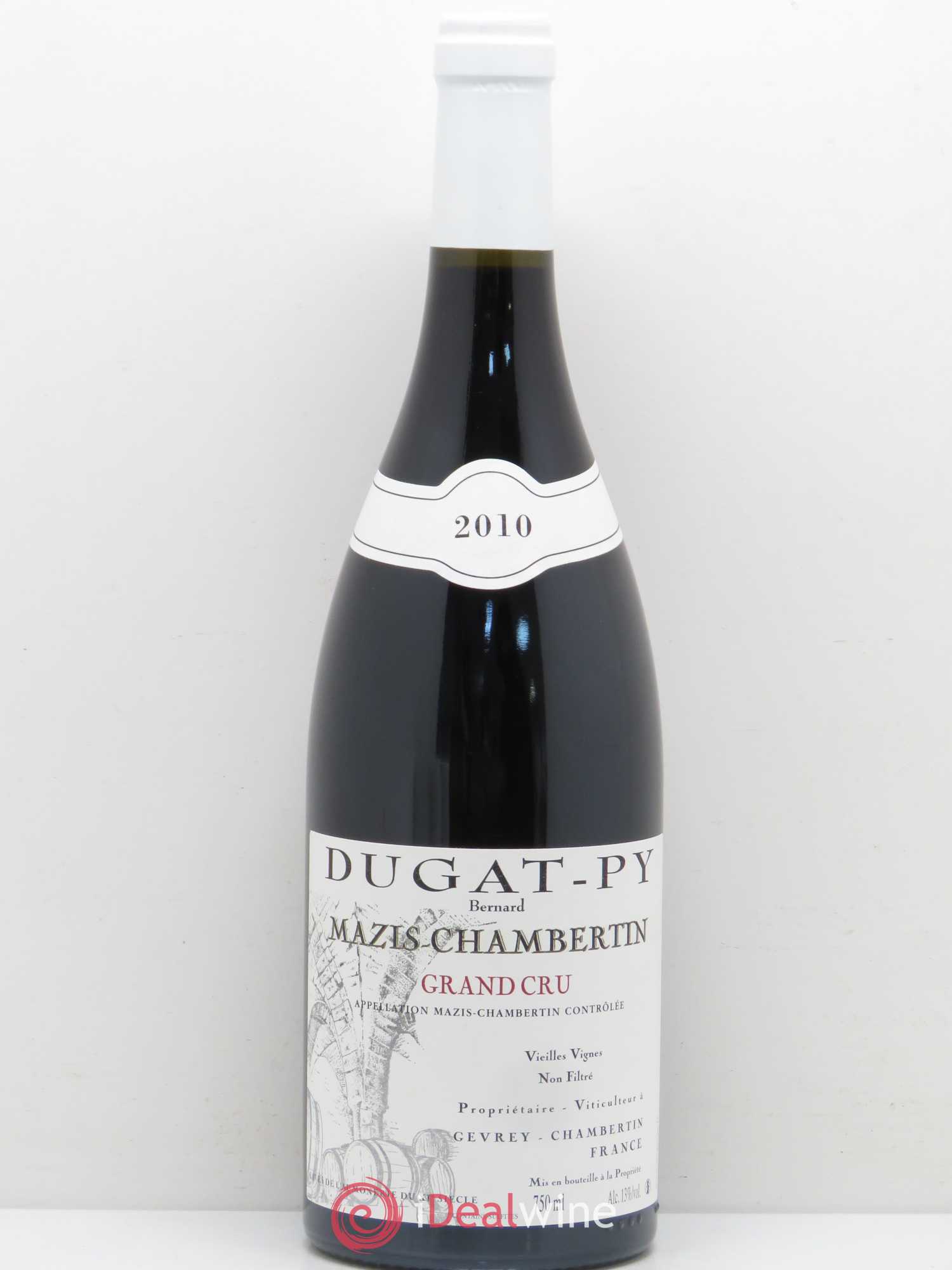 Mazis-Chambertin Grand Cru Vieilles Vignes Dugat-Py 2010 - Lot de 1 bouteille - 0