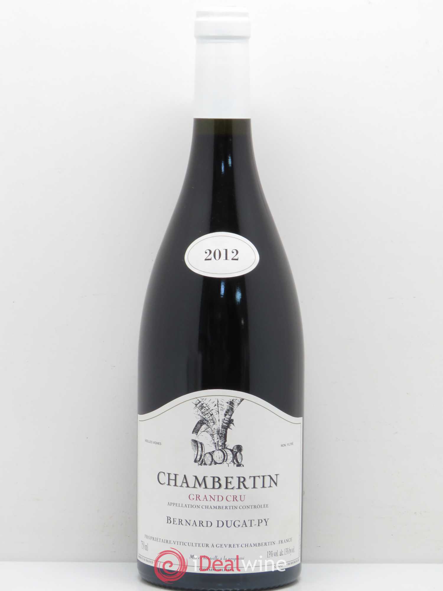 Chambertin Grand Cru Vieilles Vignes Dugat-Py 2012 - Lot de 1 bouteille - 0