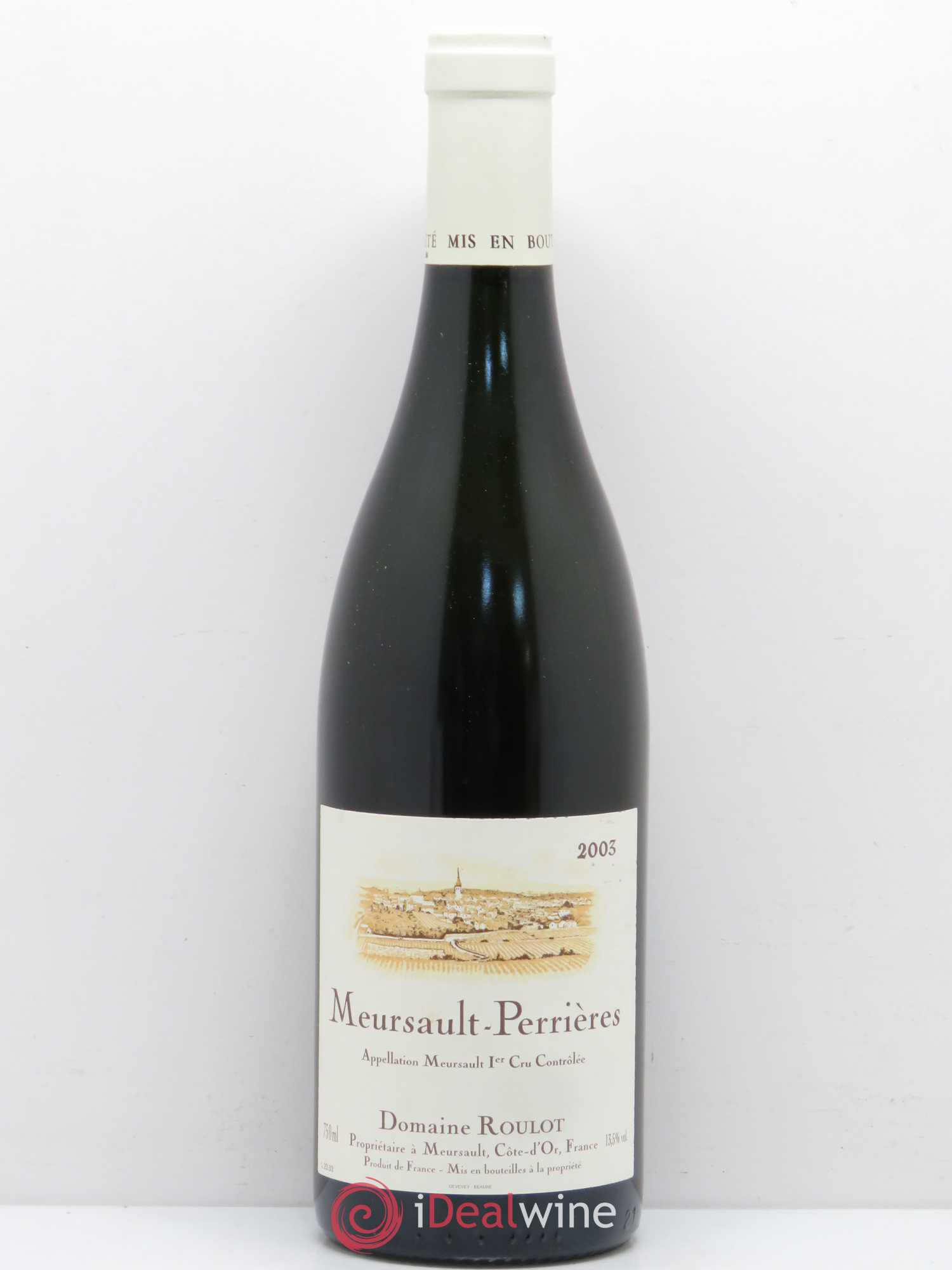 Meursault 1er Cru Perrières Roulot (Domaine) 2003 - Lot de 1 bouteille - 0