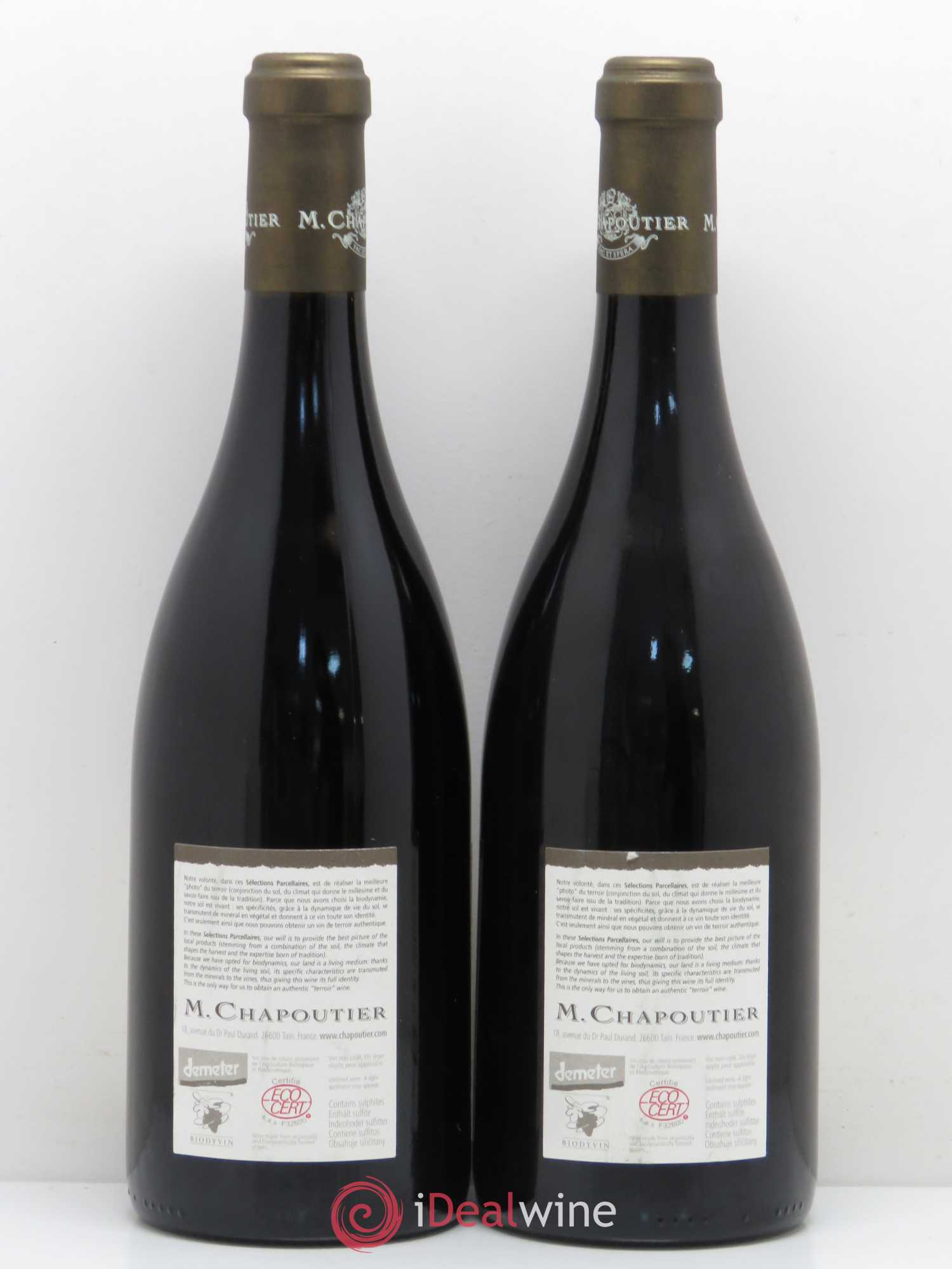 Hermitage Ermitage Le Pavillon Chapoutier 2003 - Lot de 2 bouteilles - 1