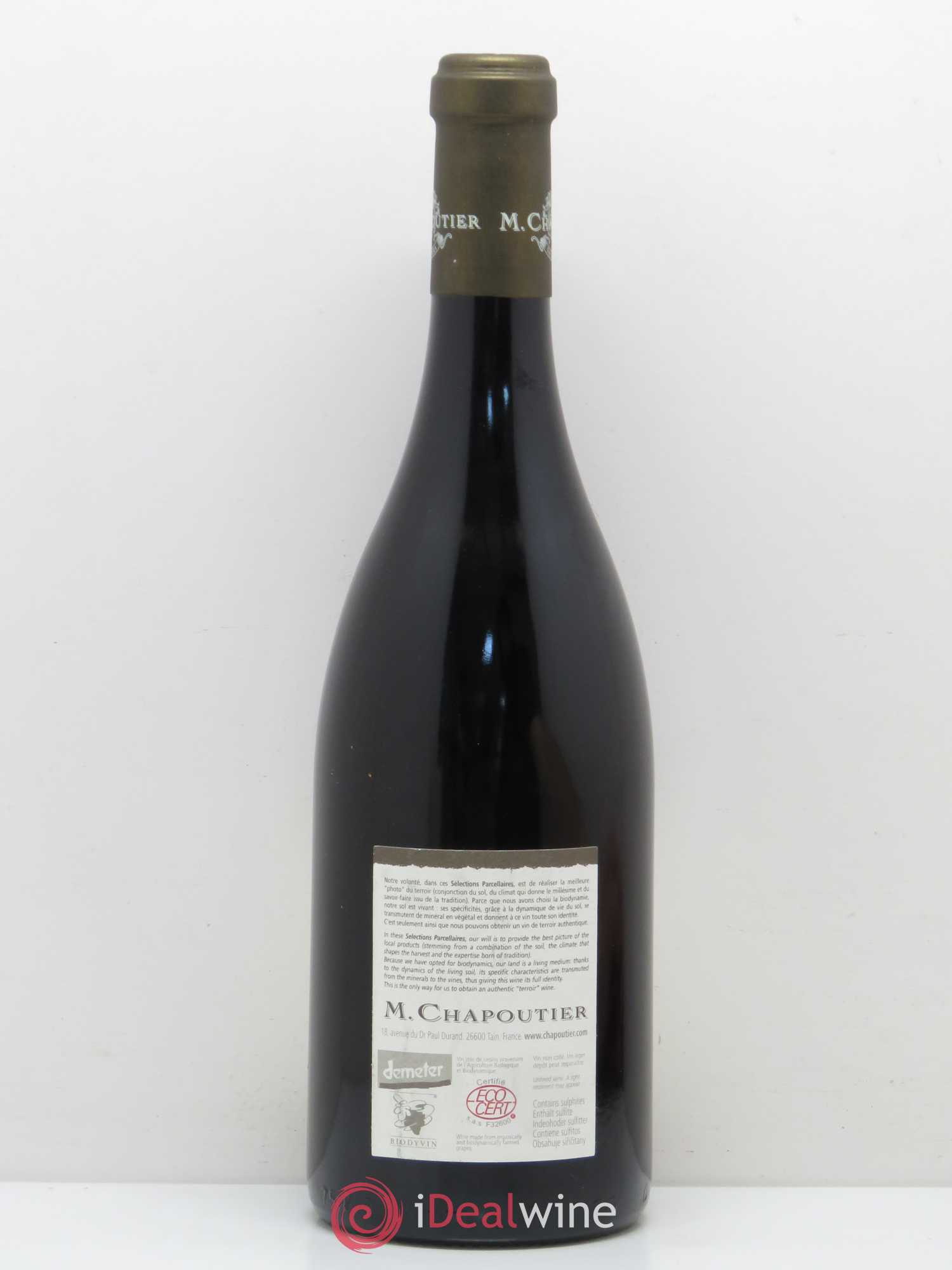 Hermitage Ermitage Le Pavillon Chapoutier 2003 - Lot de 1 bouteille - 1