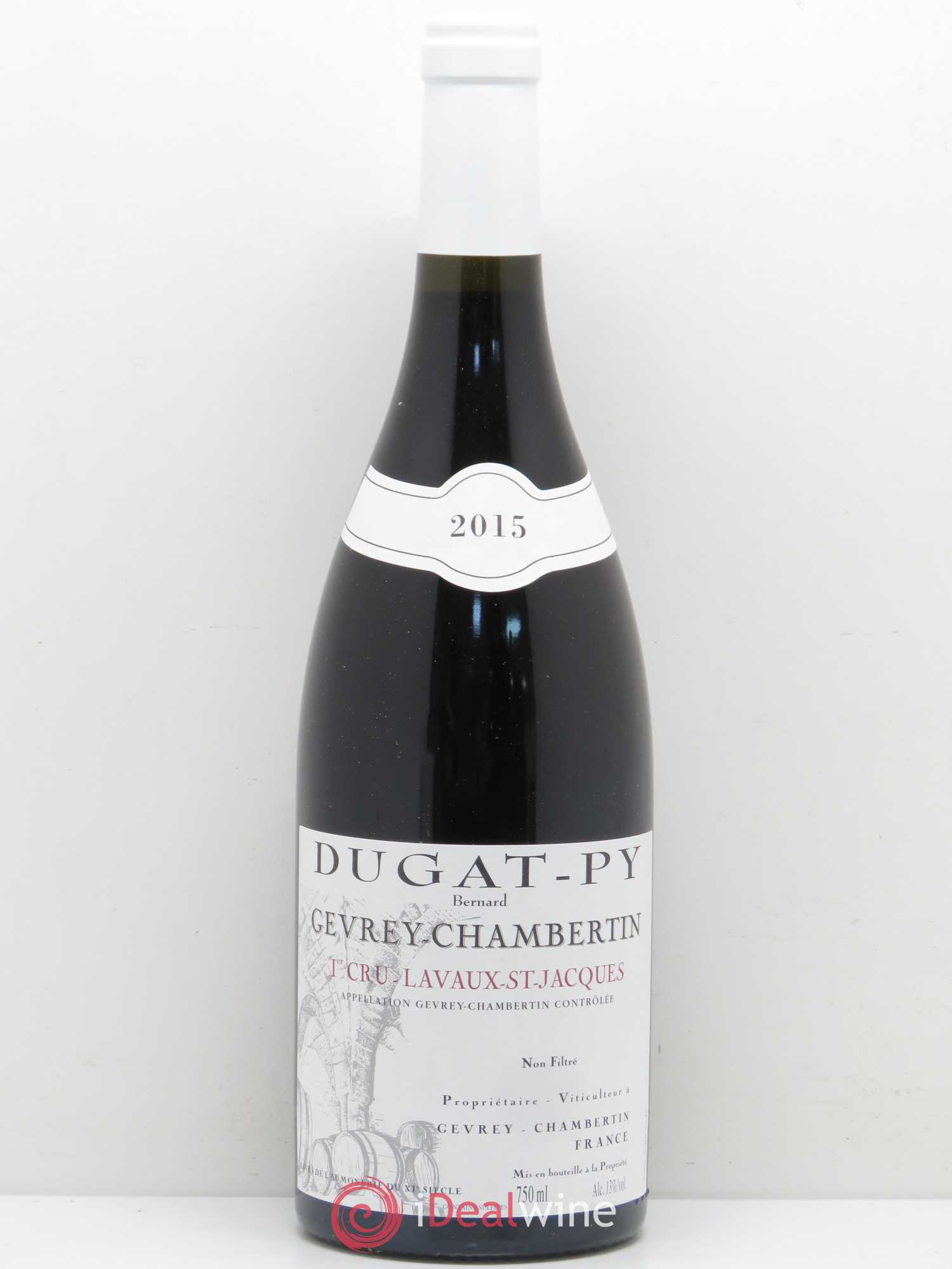 Gevrey-Chambertin 1er Cru Lavaux Saint Jacques Dugat-Py 2015 - Lot de 1 bouteille - 0