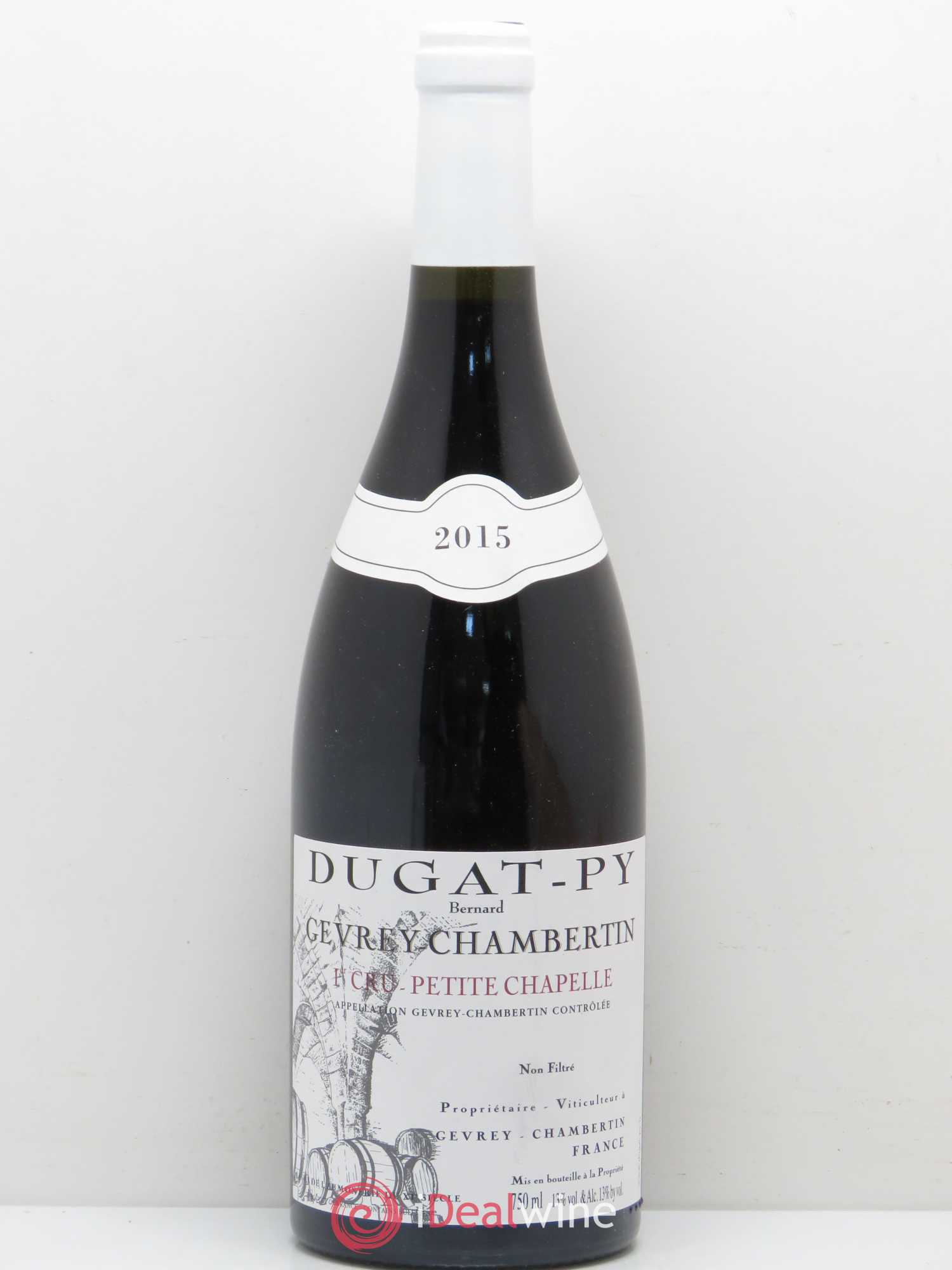 Gevrey-Chambertin 1er Cru Petite Chapelle Vieilles Vignes Dugat-Py 2015 - Lot de 1 bouteille - 0